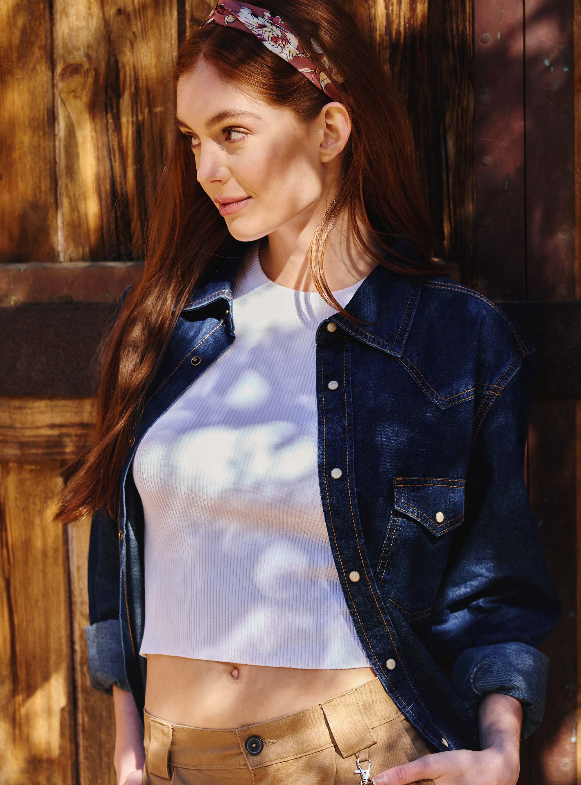 Bandeau, FLOWER PINK