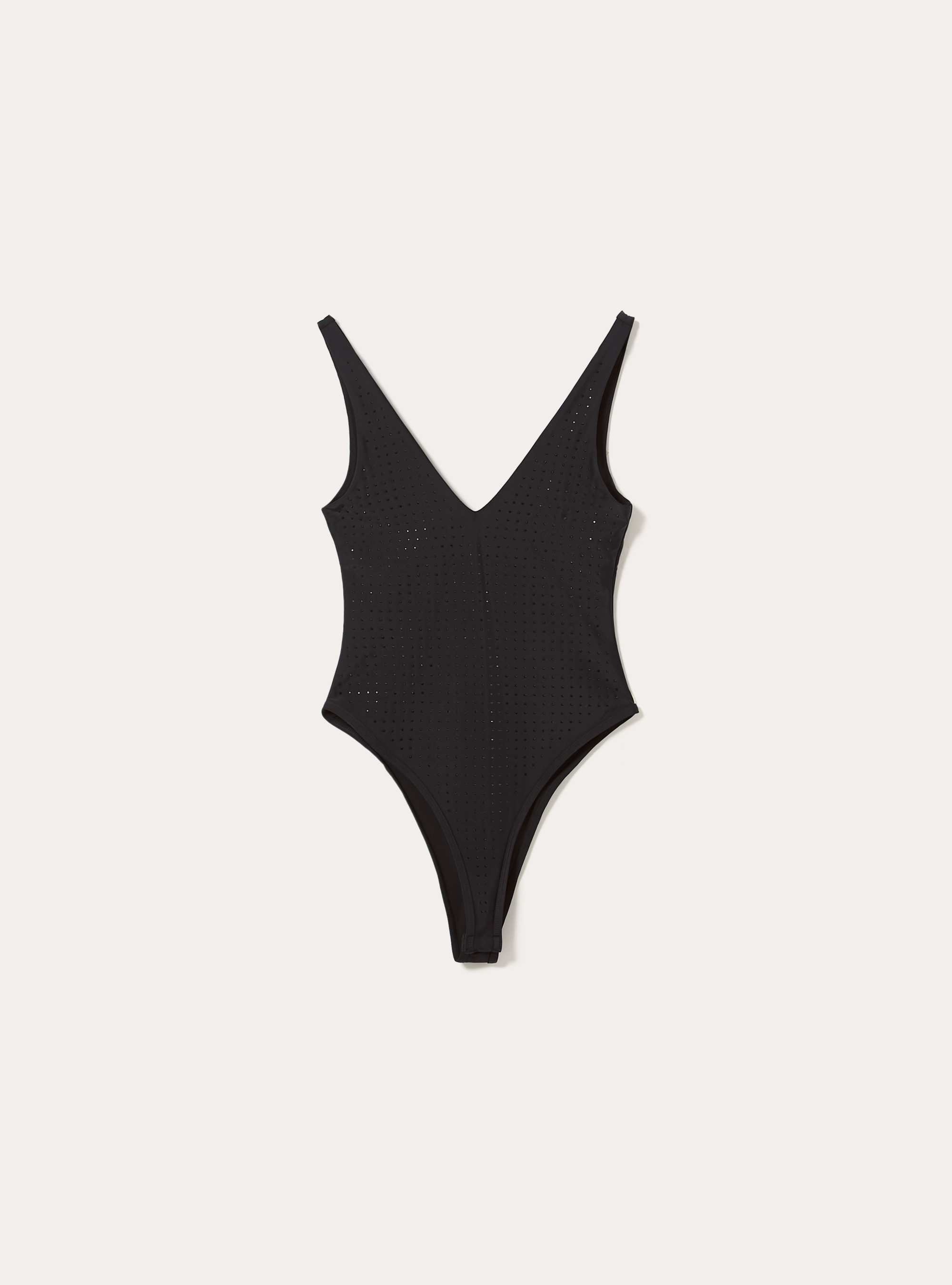 Body con pedrer&iacute;a, BK1 BLACK