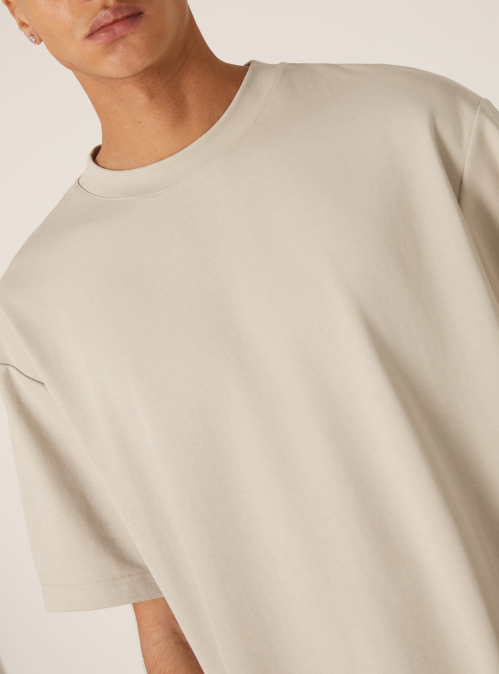 AIRes jersey T-shirt, BG2 BEIGE MEDIUM