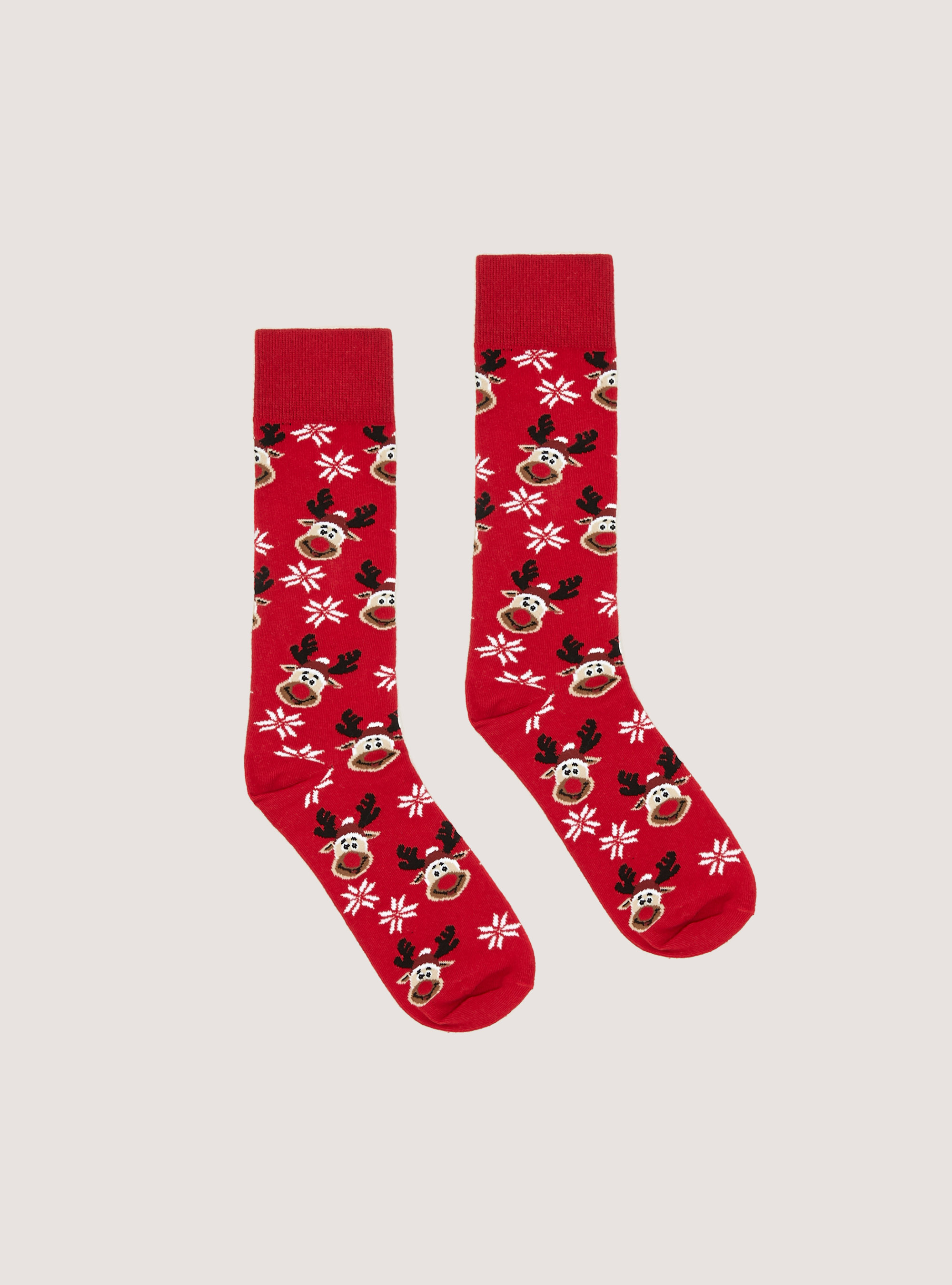 Set of 2 pairs of Christmas socks, XMAS