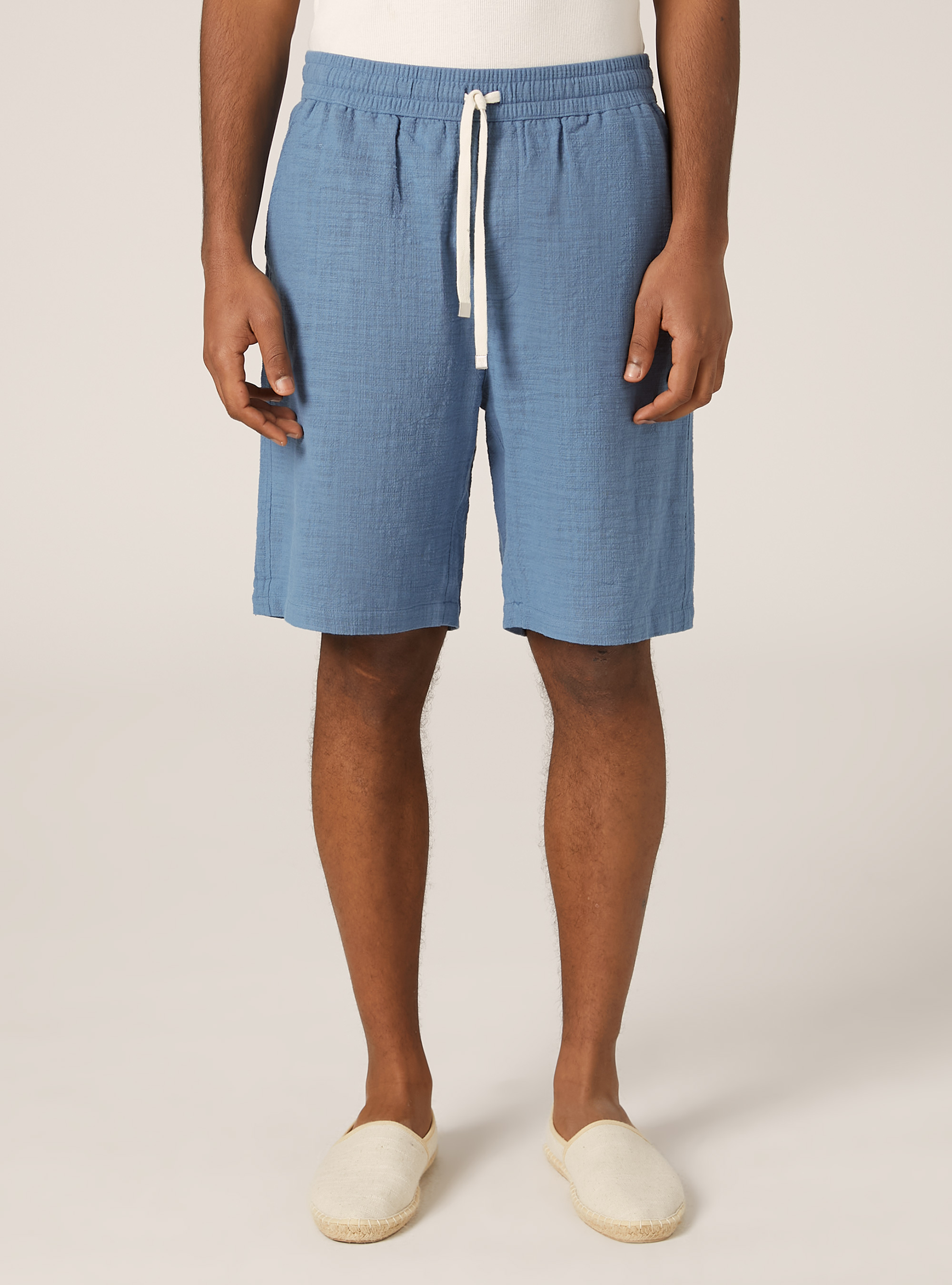 【AAKE】CORDU BIZZO BERMUDA PT Oversize neoprene-effect Bermuda shorts - Baggy Bermuda