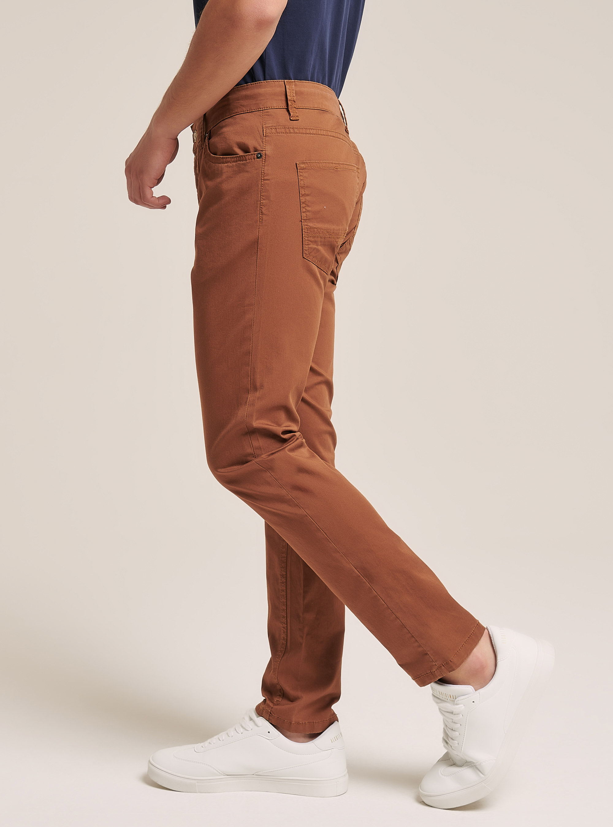 Super skinny trousers, C5583 TOBACCO