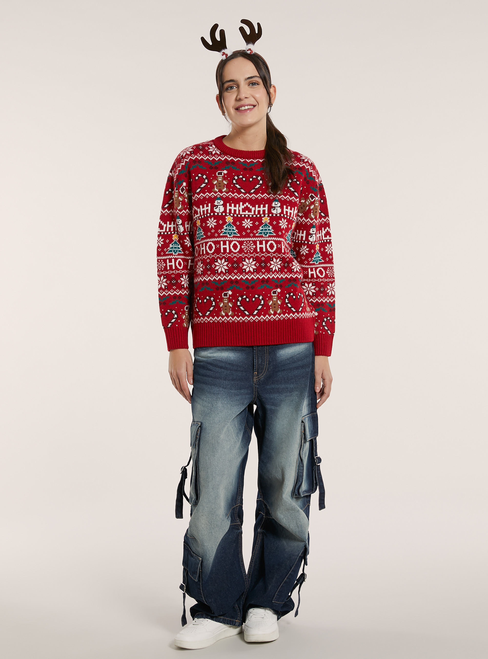 Pullover Christmas Collection, RD2 RED MEDIUM