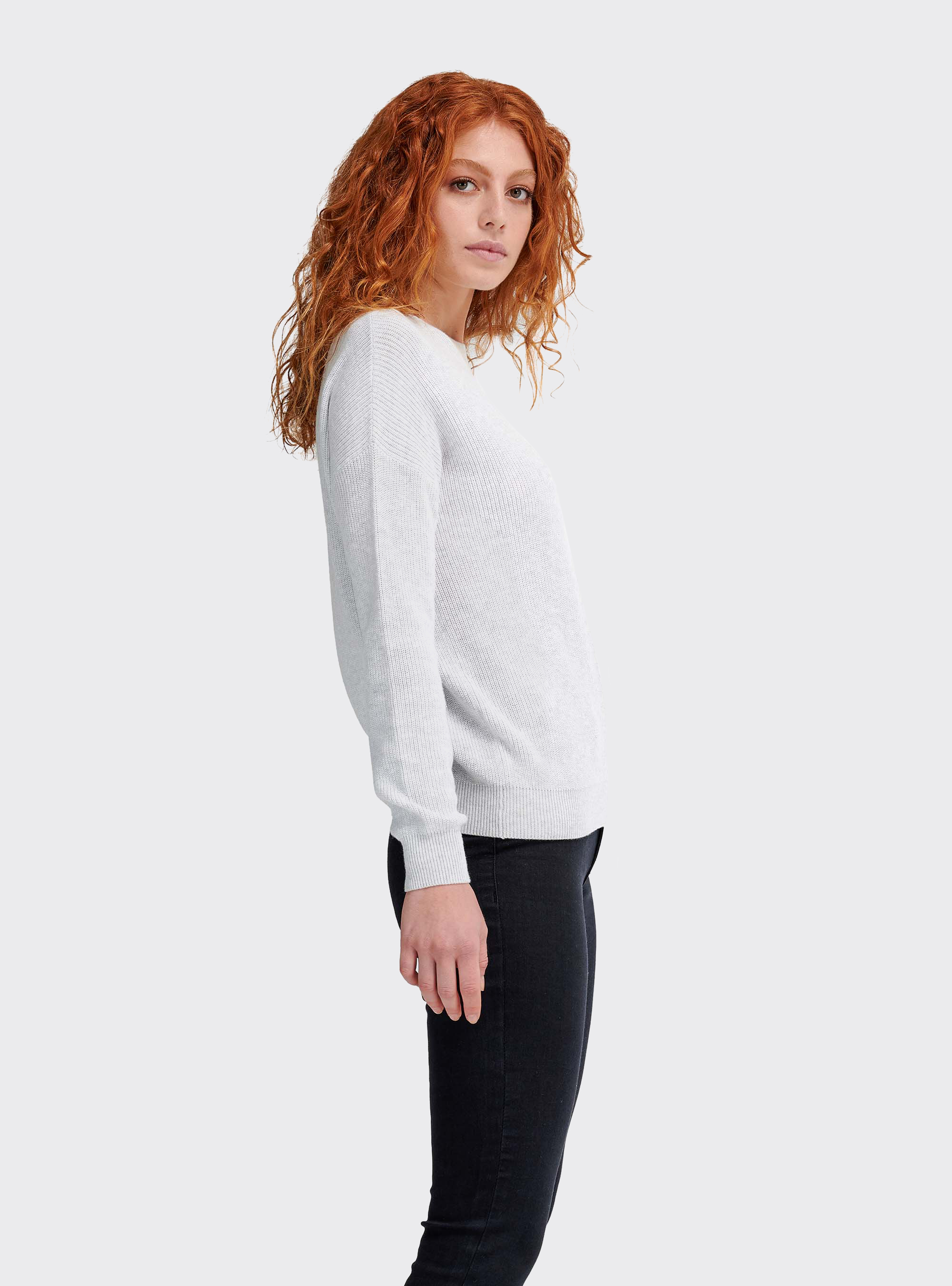 Pullover comfort fit, C148 ICE MELANGE