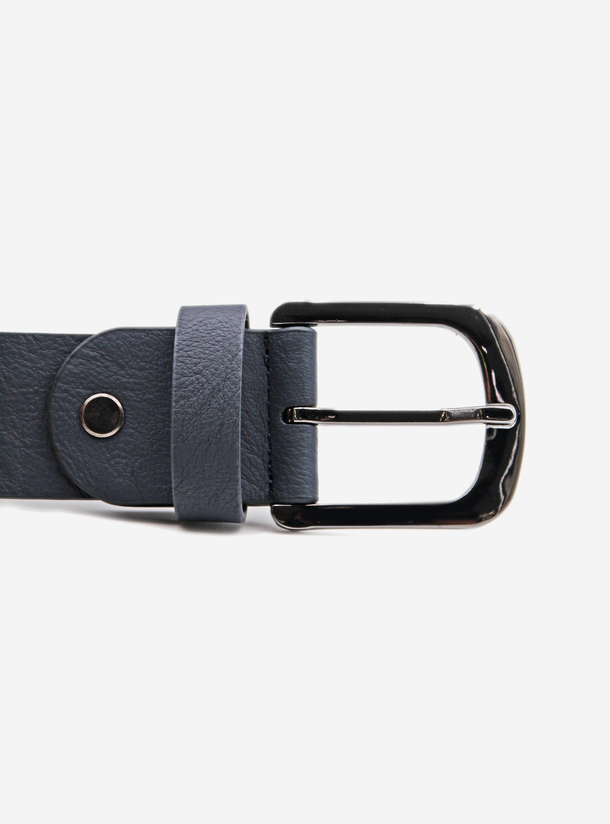 Ceinture tress&eacute;e, C218 BLUE NAVY