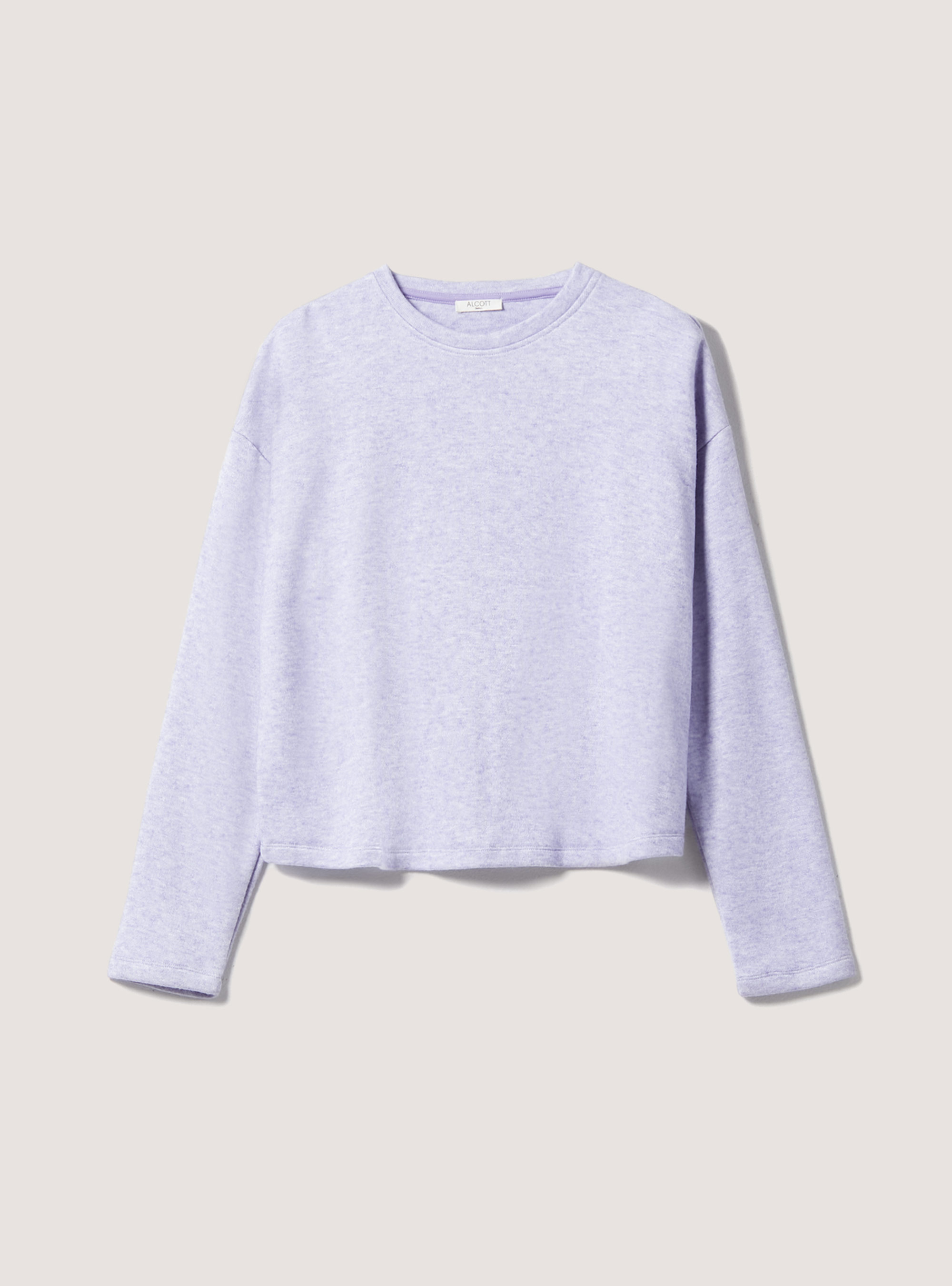 Solid colour soft touch sweatshirt, C4540 VIOLET
