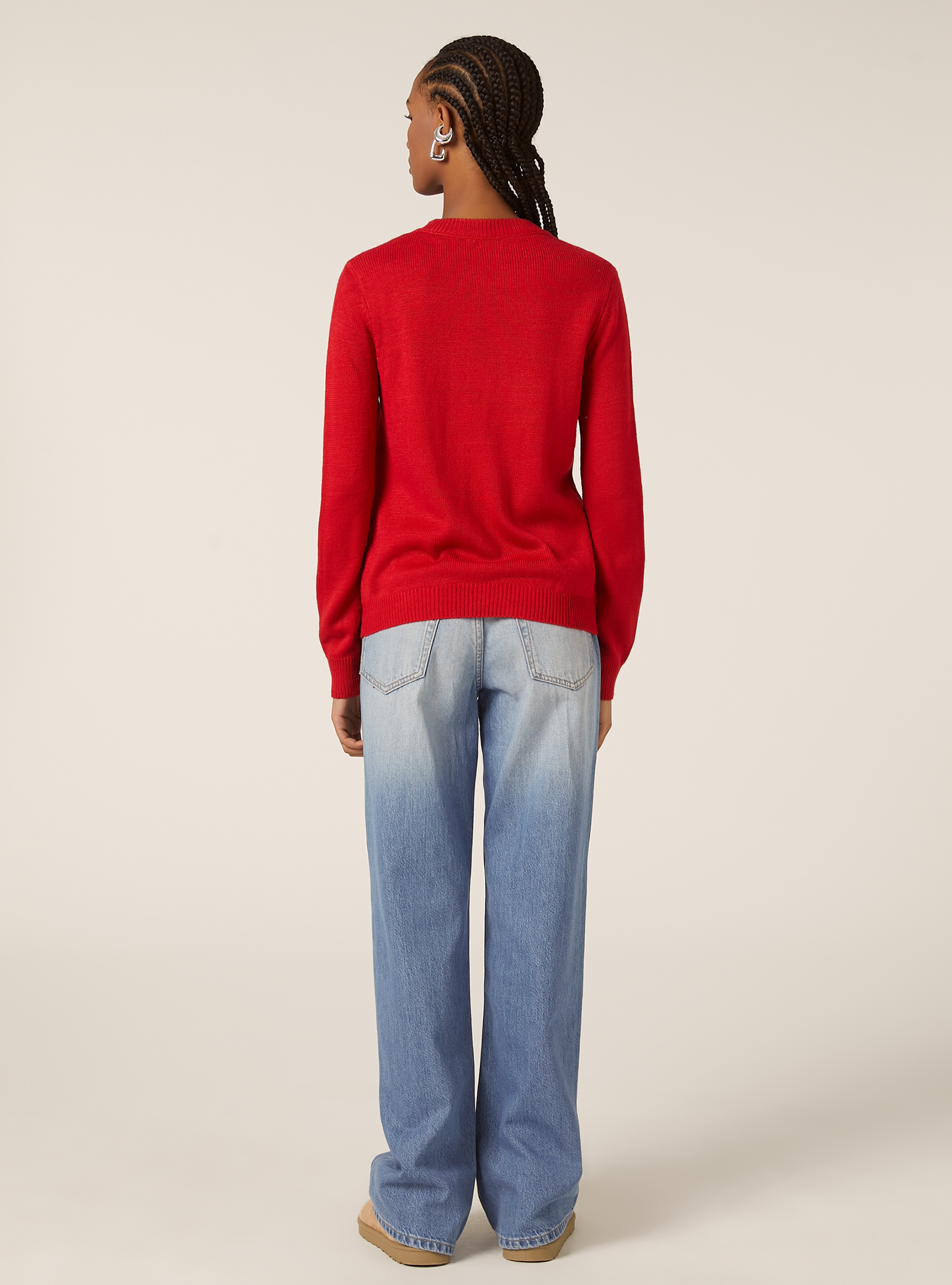 Pullover  "snoopy merry xmas  ", RD2 RED MEDIUM