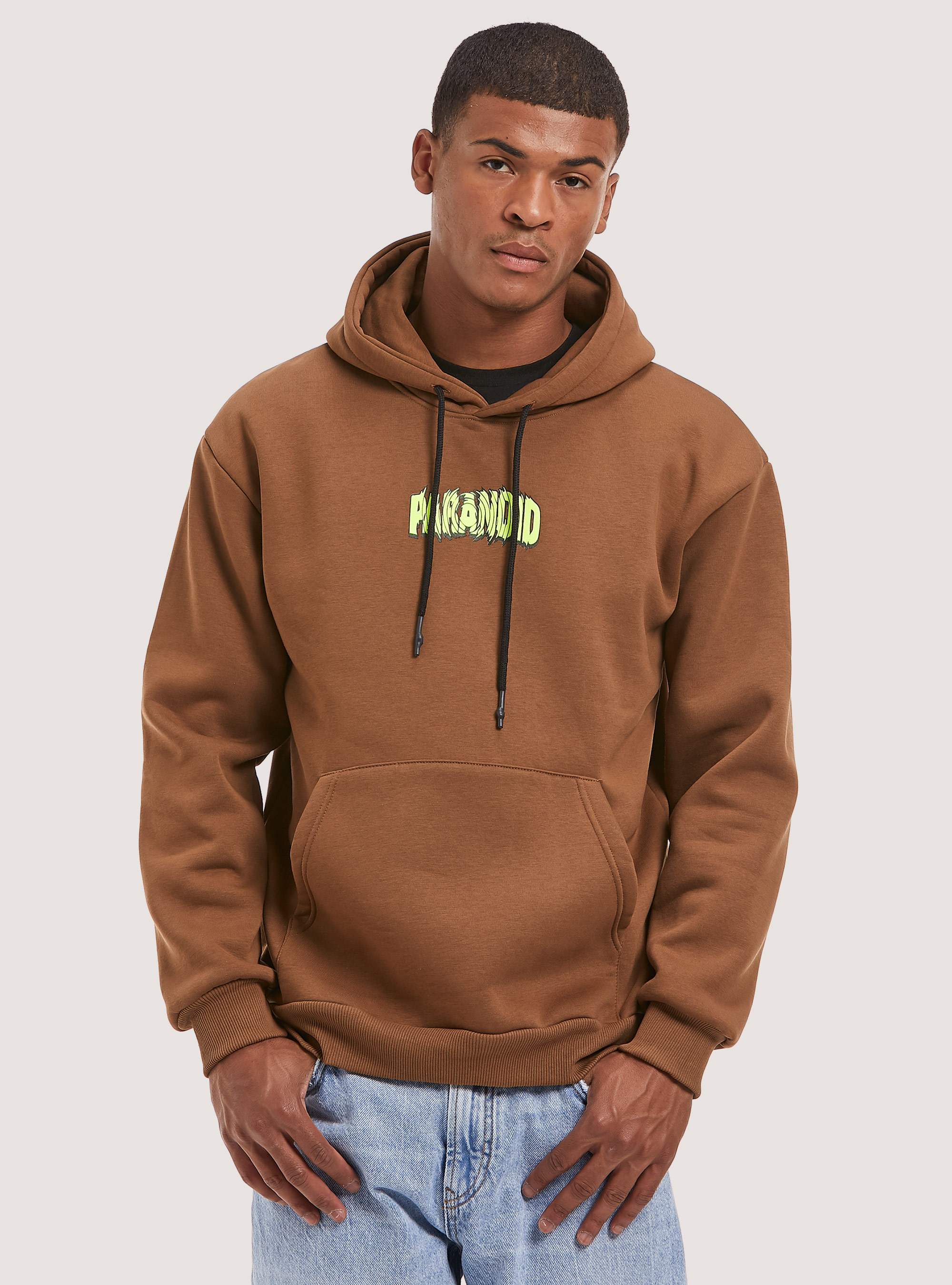 Sweatshirt with Smile Collection print, BR1 BROWN DARK