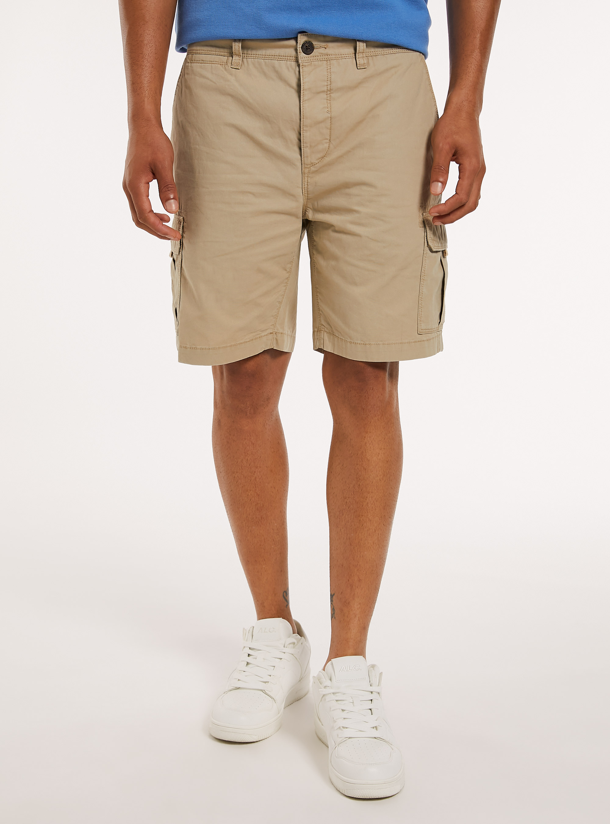 Bermuda cargo in cotone, BG2 BEIGE MEDIUM