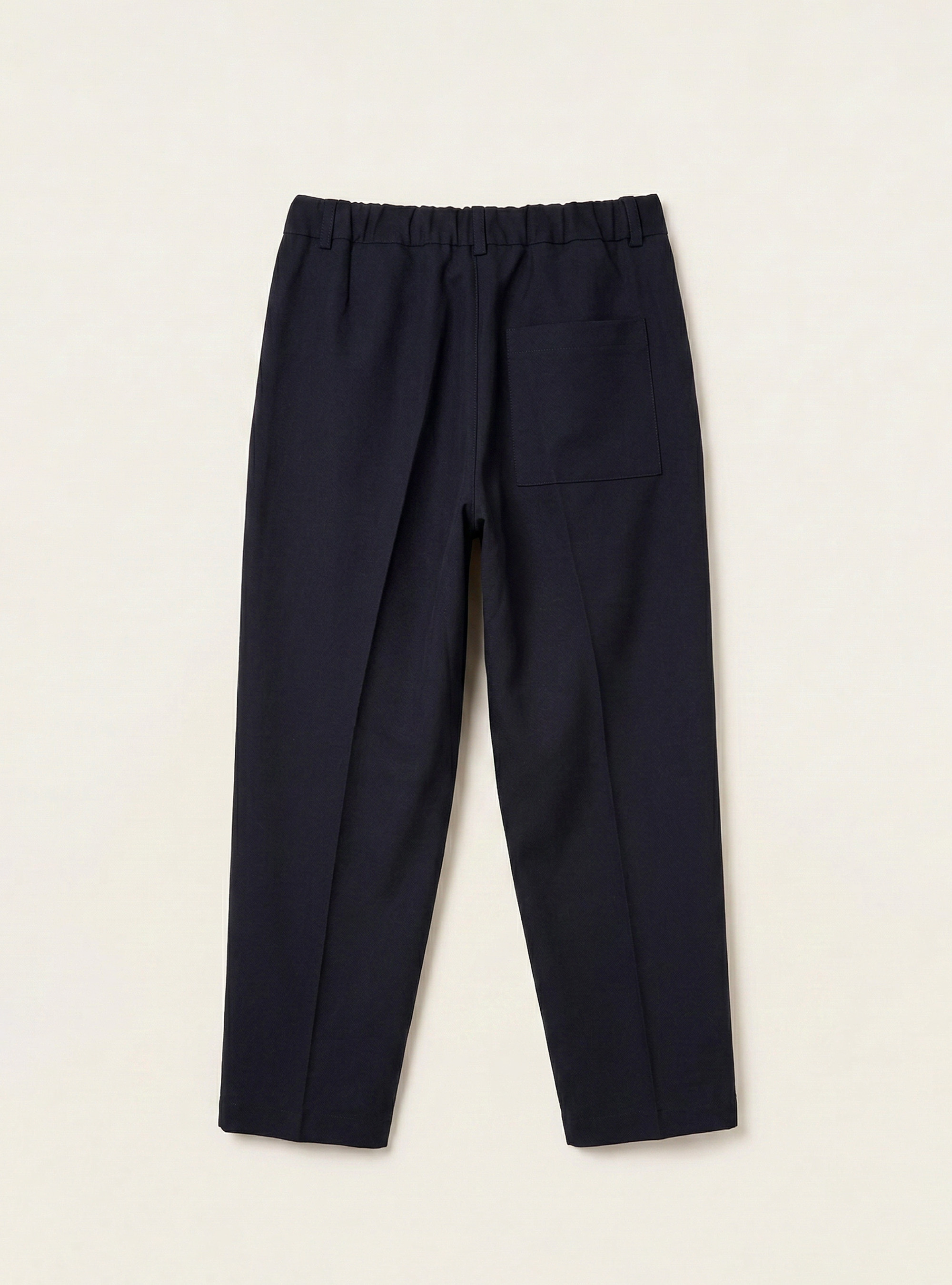 Pantalones cl&aacute;sicos con cintura el&aacute;stica, NA1 NAVY DARK