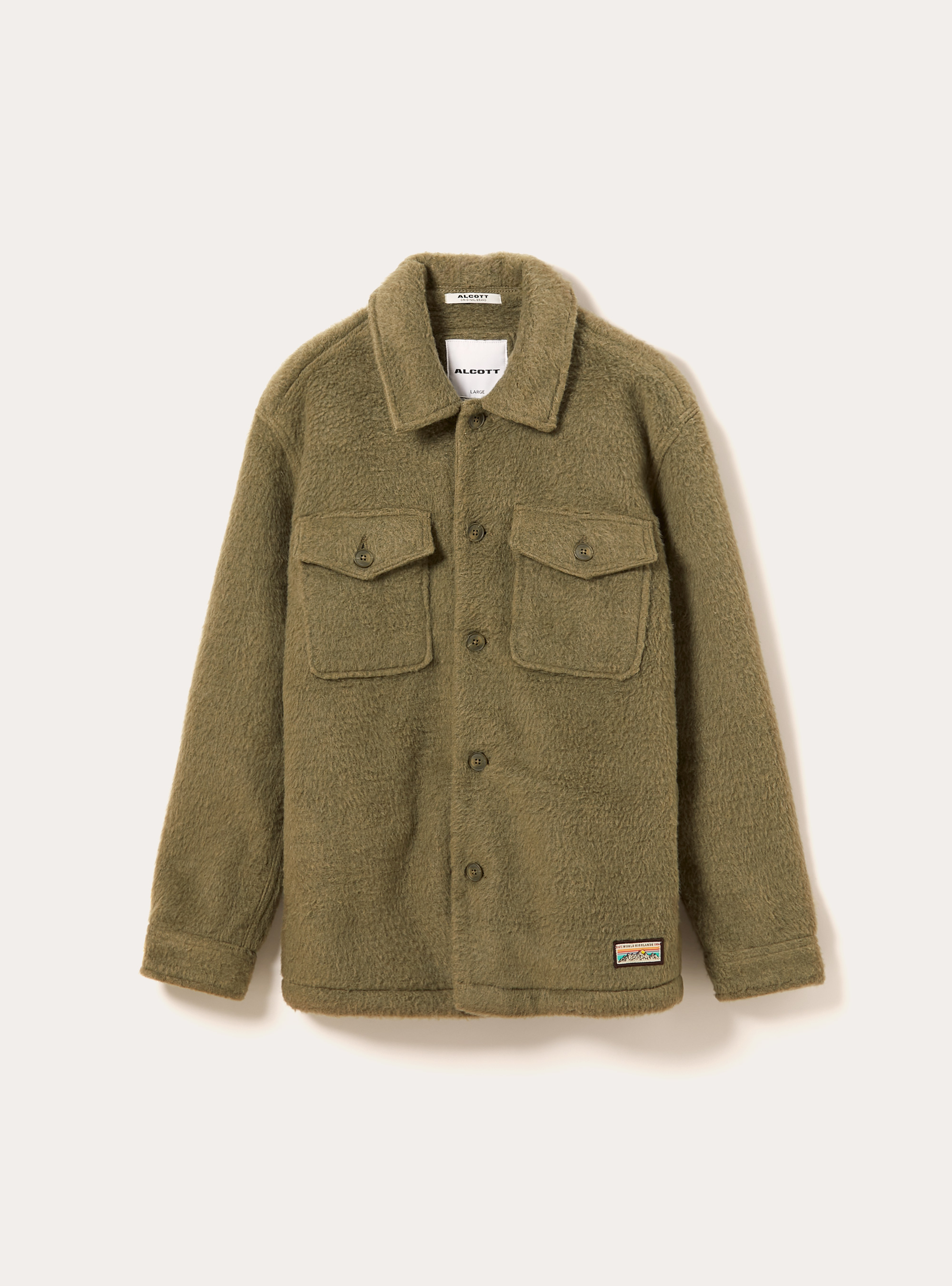 Sobrecamisa de tejido Teddy, KY3 KAKY LIGHT