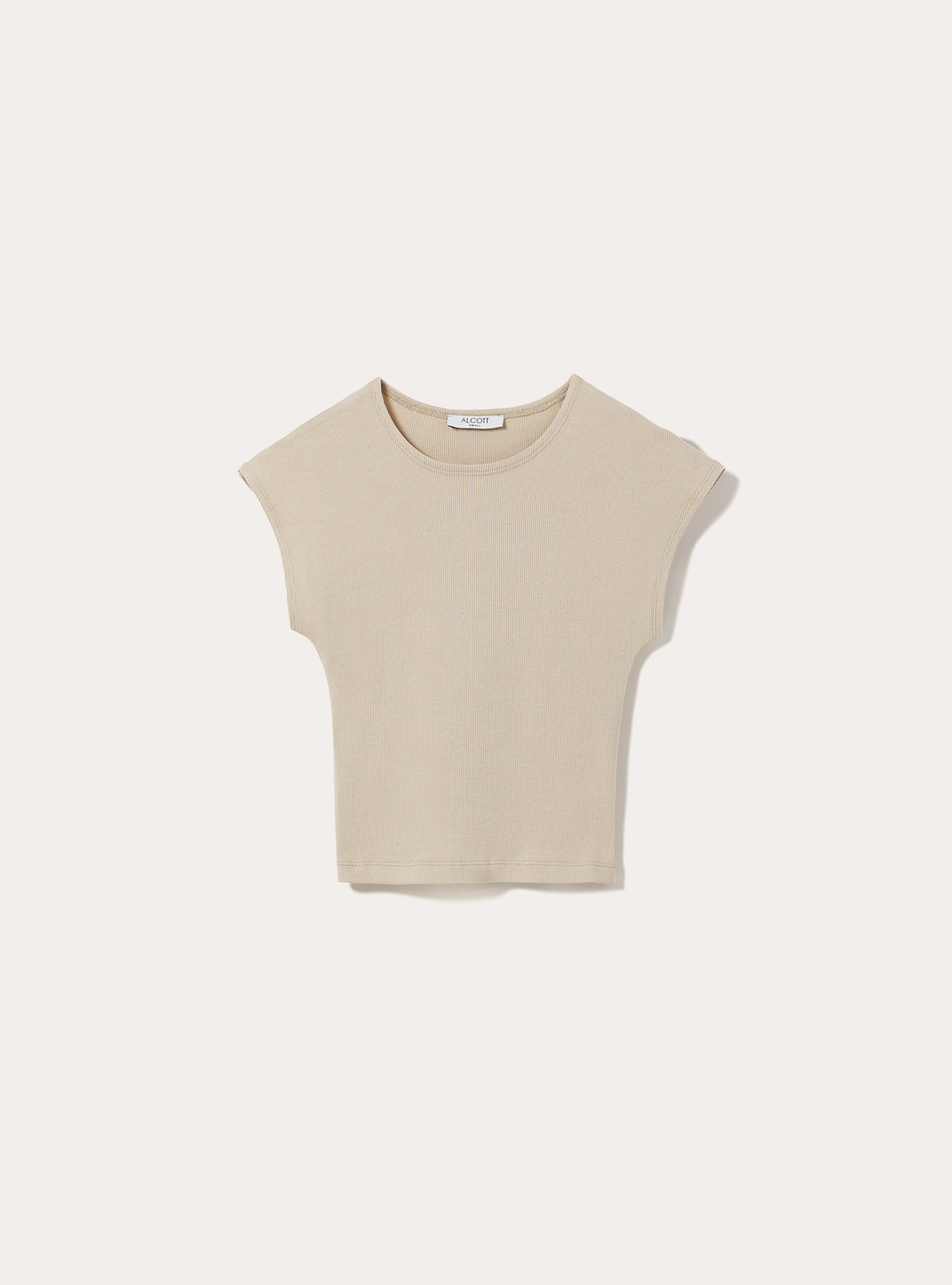Cropped fitted t-shirt | Alcott | Women's T-Shirt