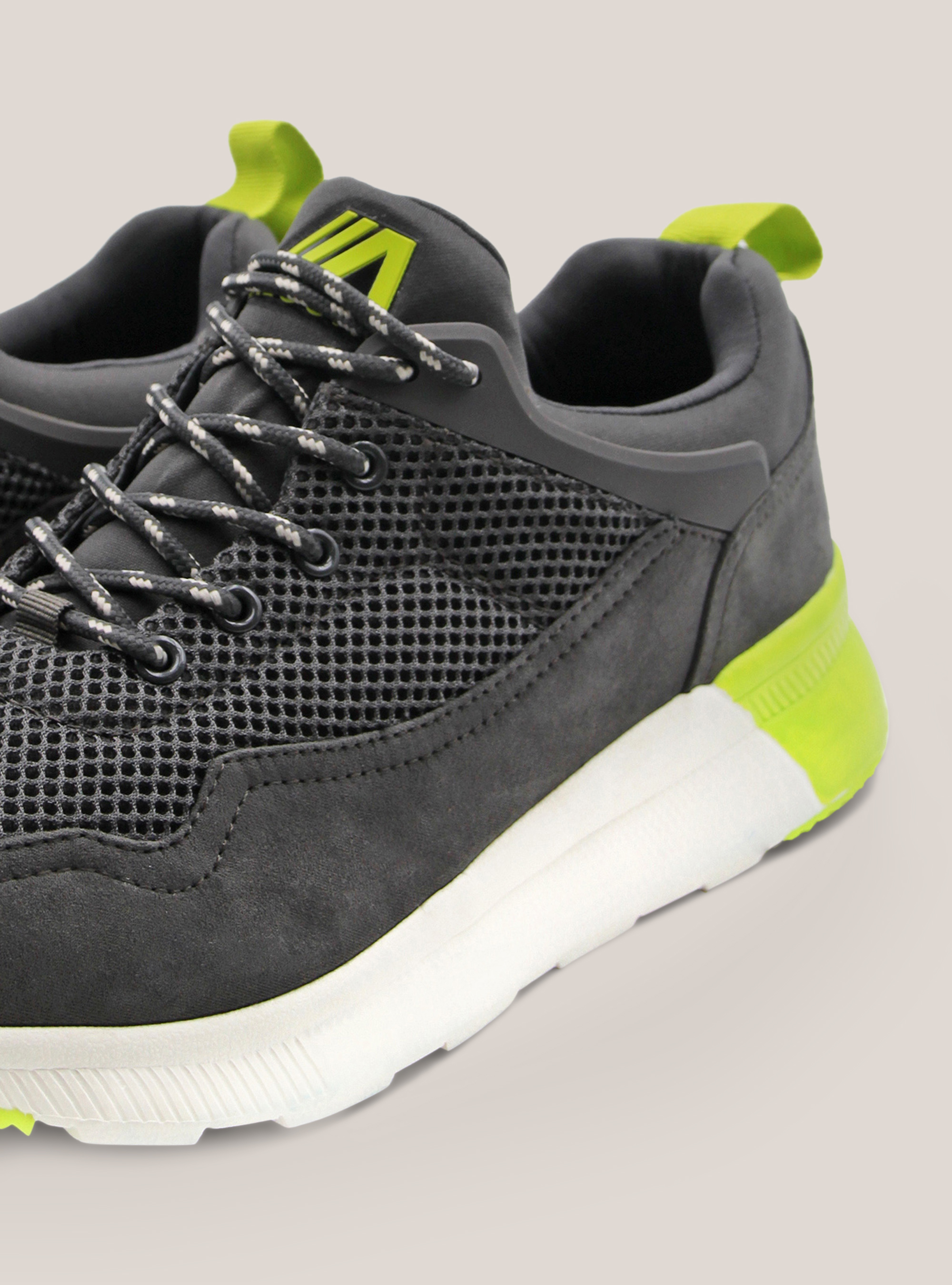 ZAPATILLAS BICOLORES, GRIS