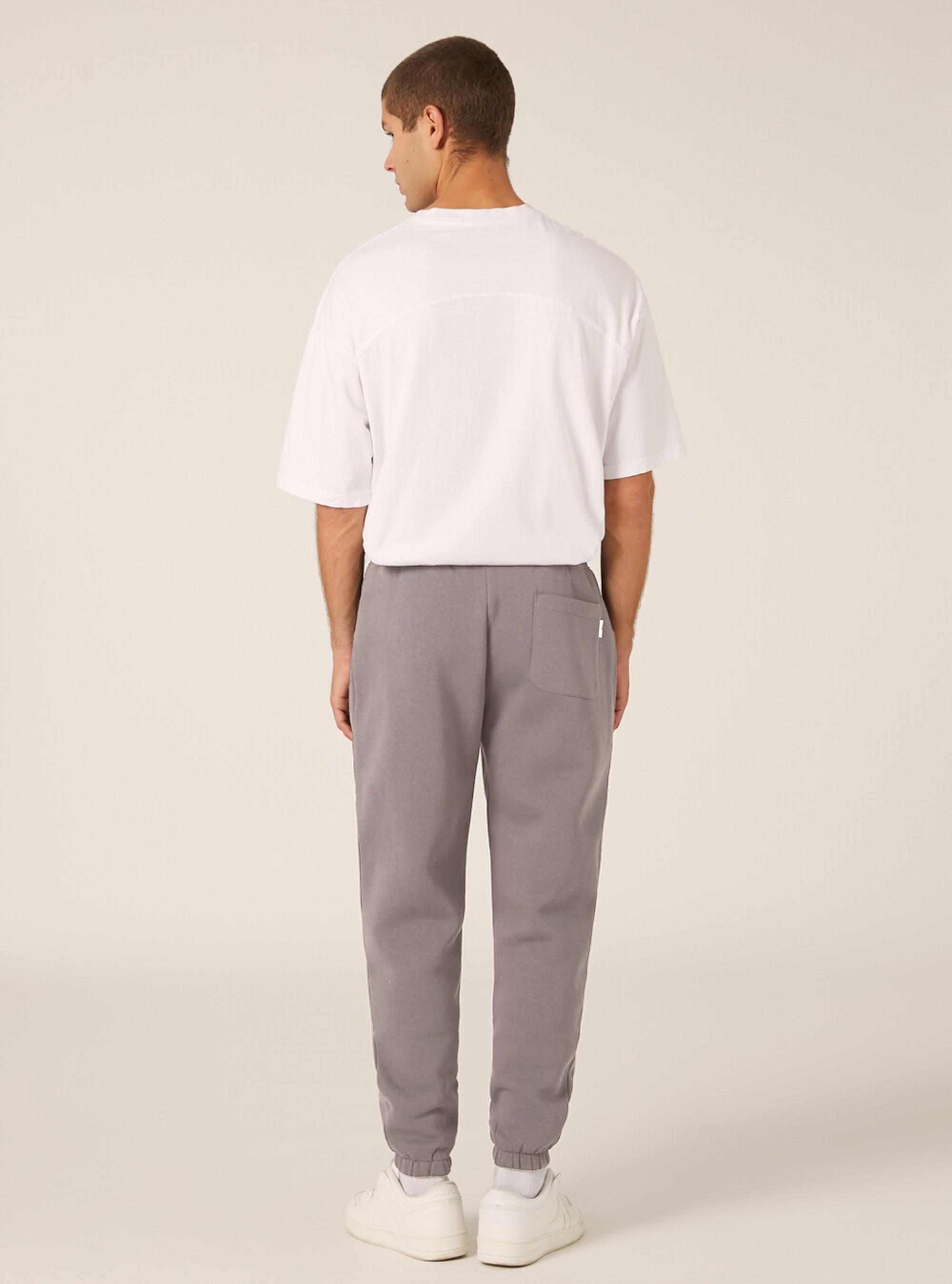 Fleece jogger pants, GY2 GREY MEDIUM