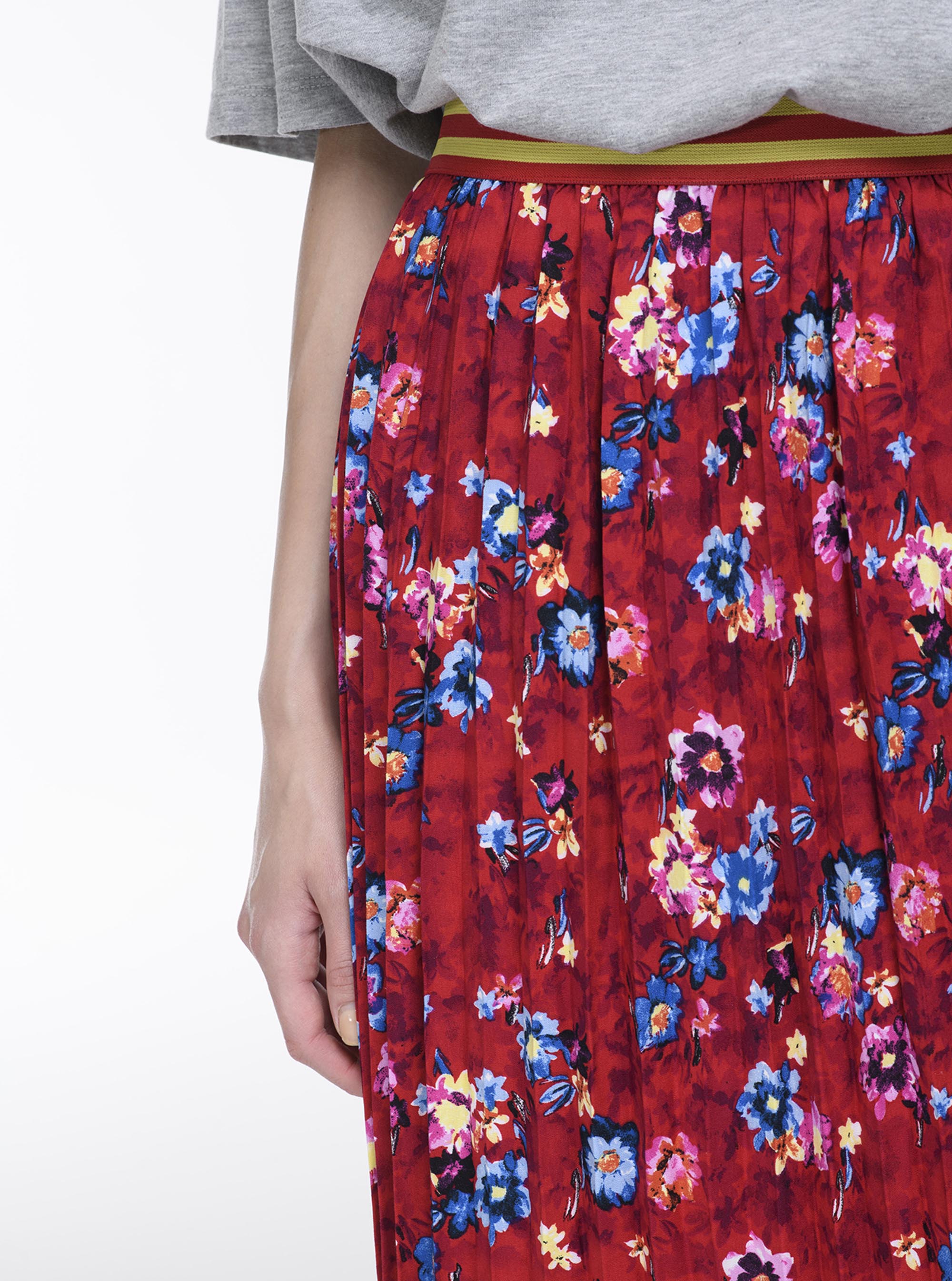 Gonna plisse, FL FLOREAL