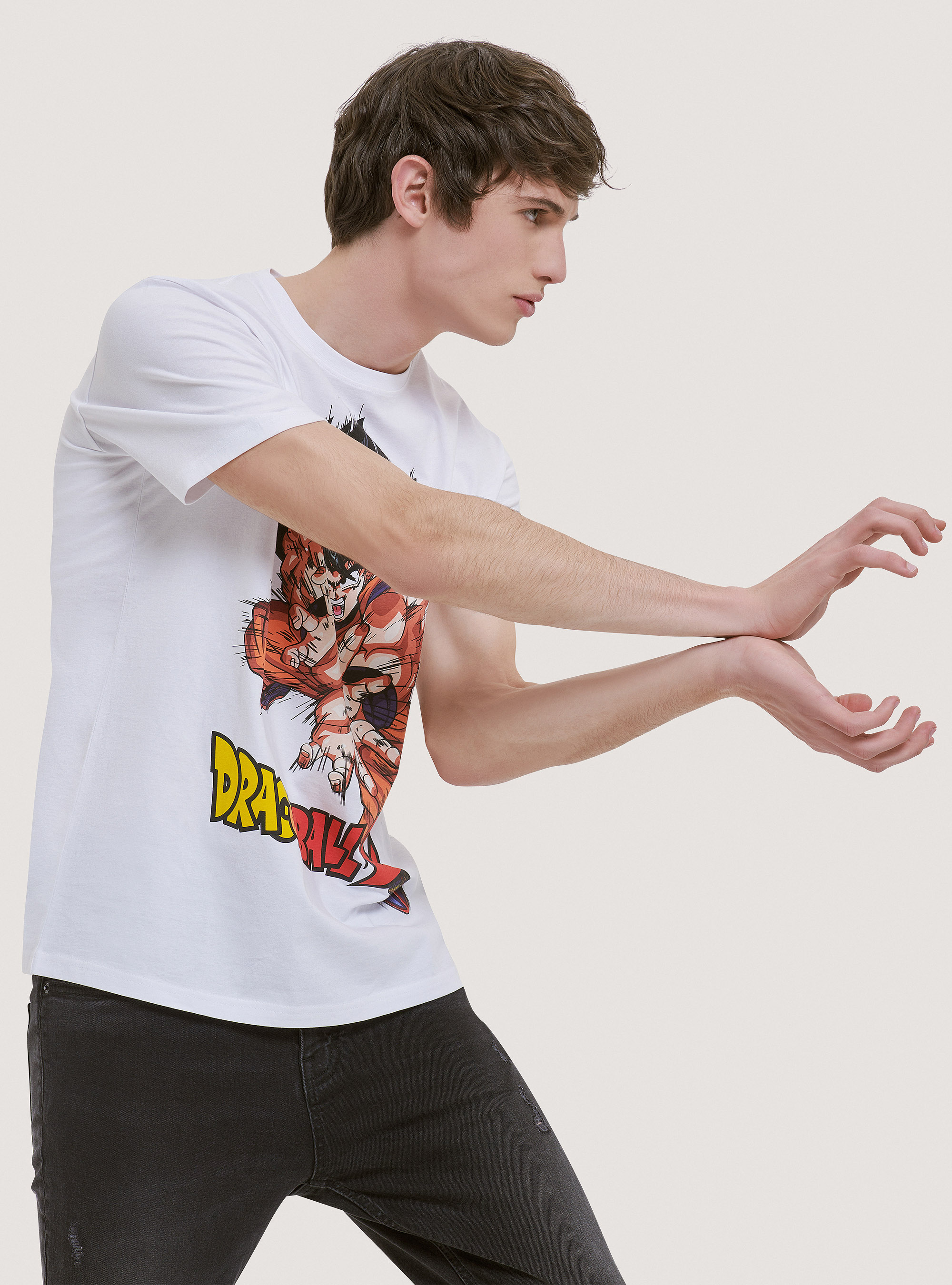 Dragon Ball x Alcott T-shirt, WHITE