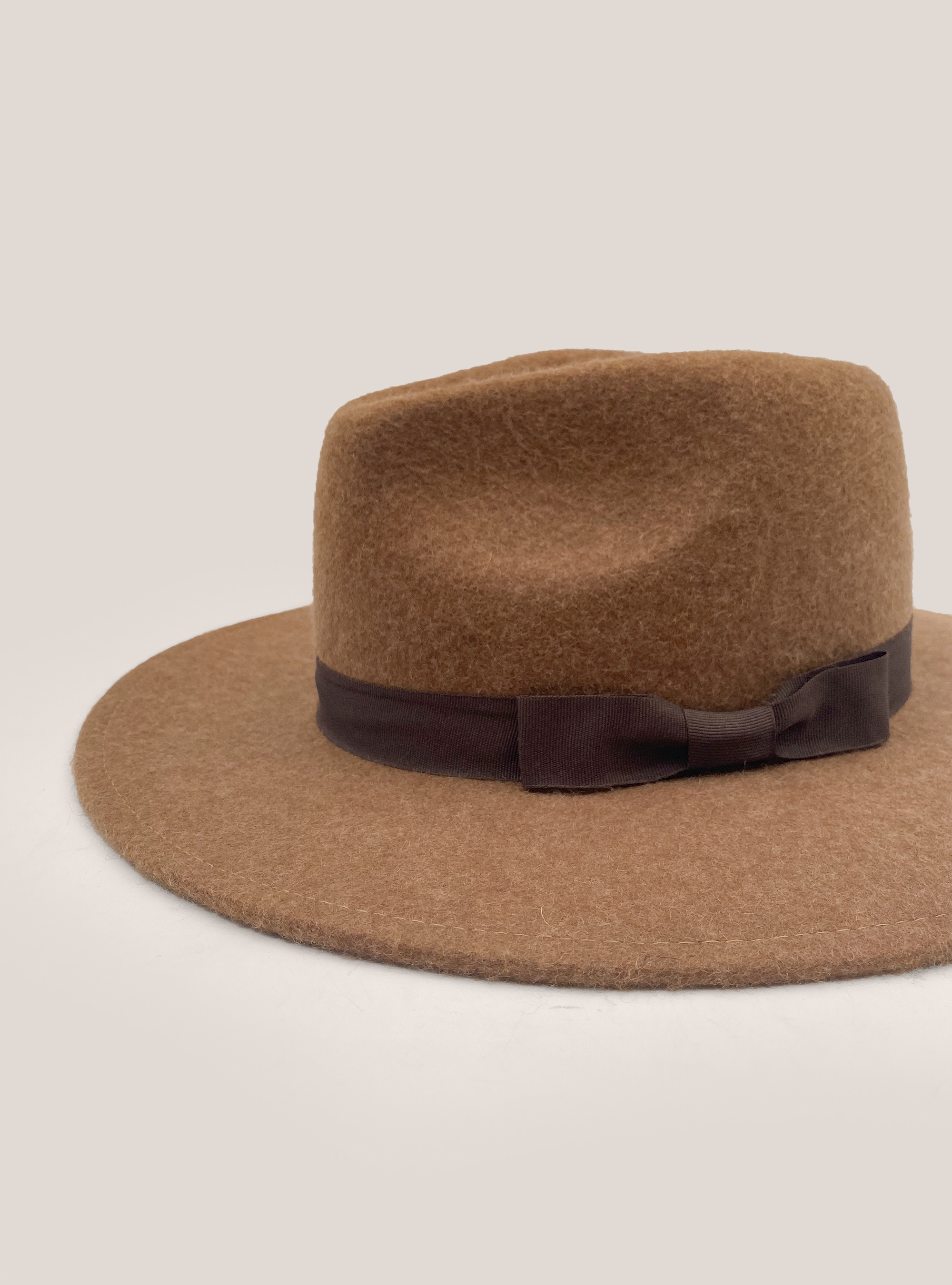 Cappello con falda larga, C5603 TOBACCO