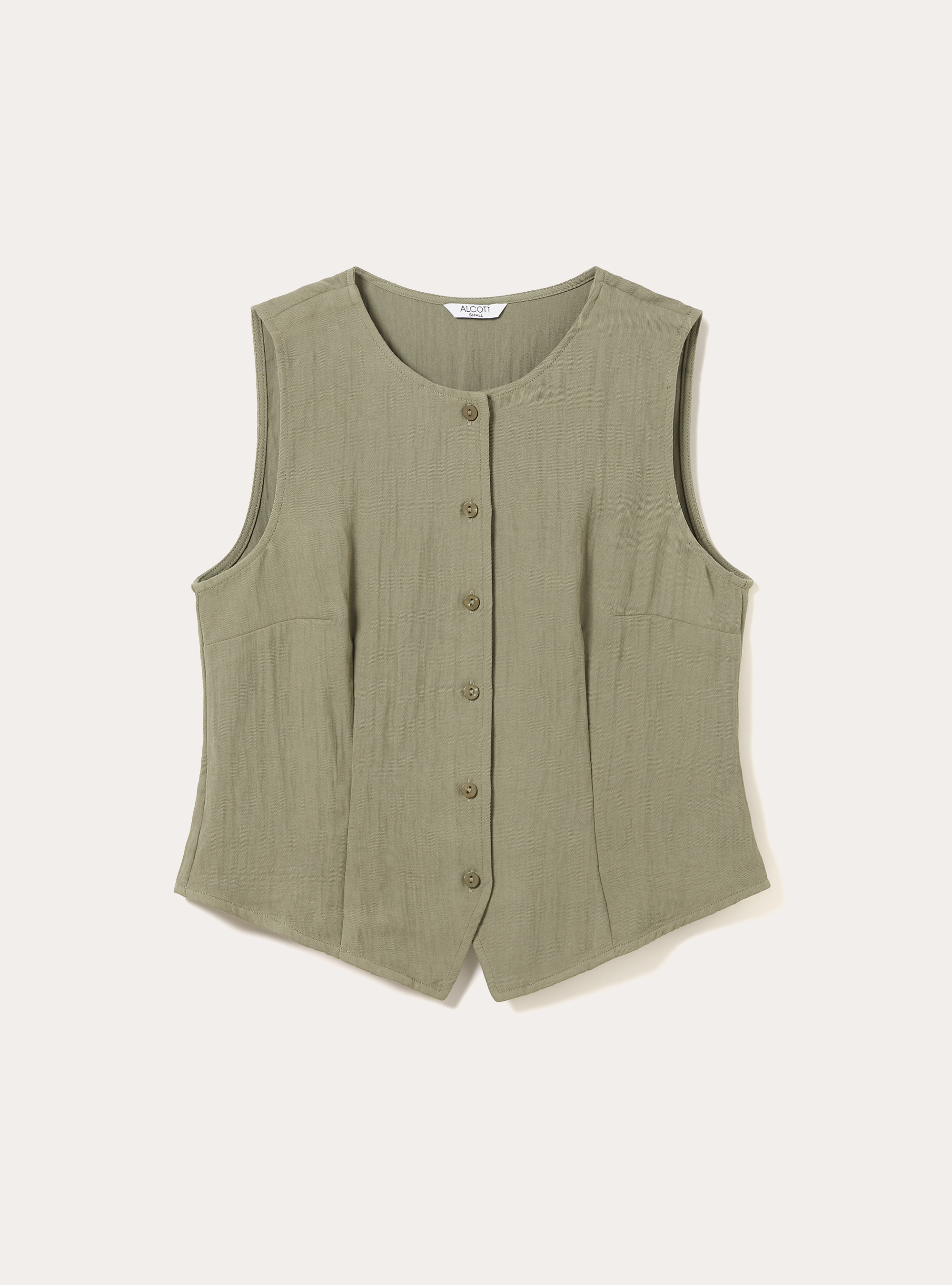 Chaleco de sastrer&iacute;a con textura, KY2 KAKY MEDIUM