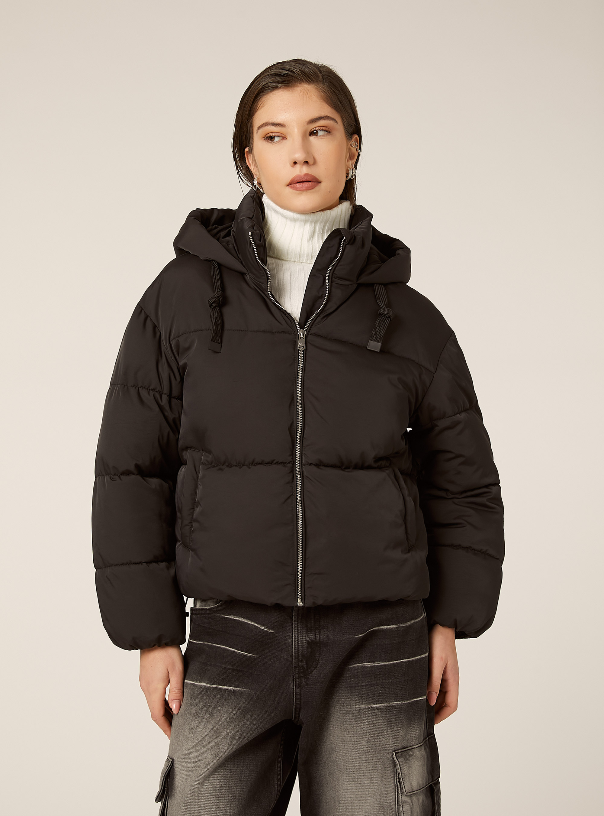 Bardot neck pullover, BK1 BLACK