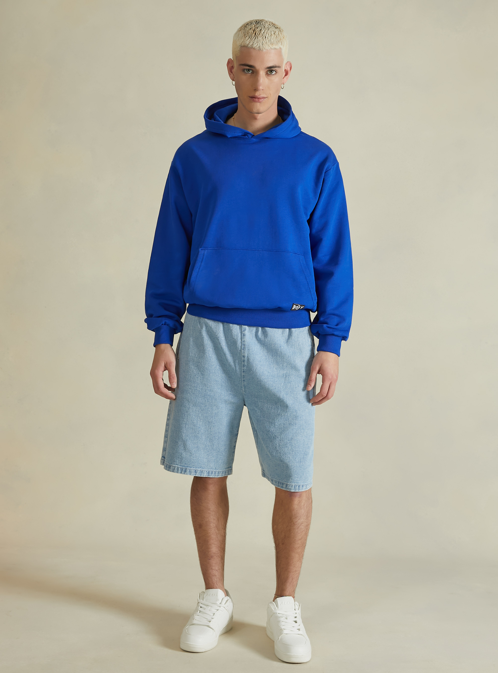 Sudadera con capucha Boxy Fit, RY2 ROYALE MEDIUM