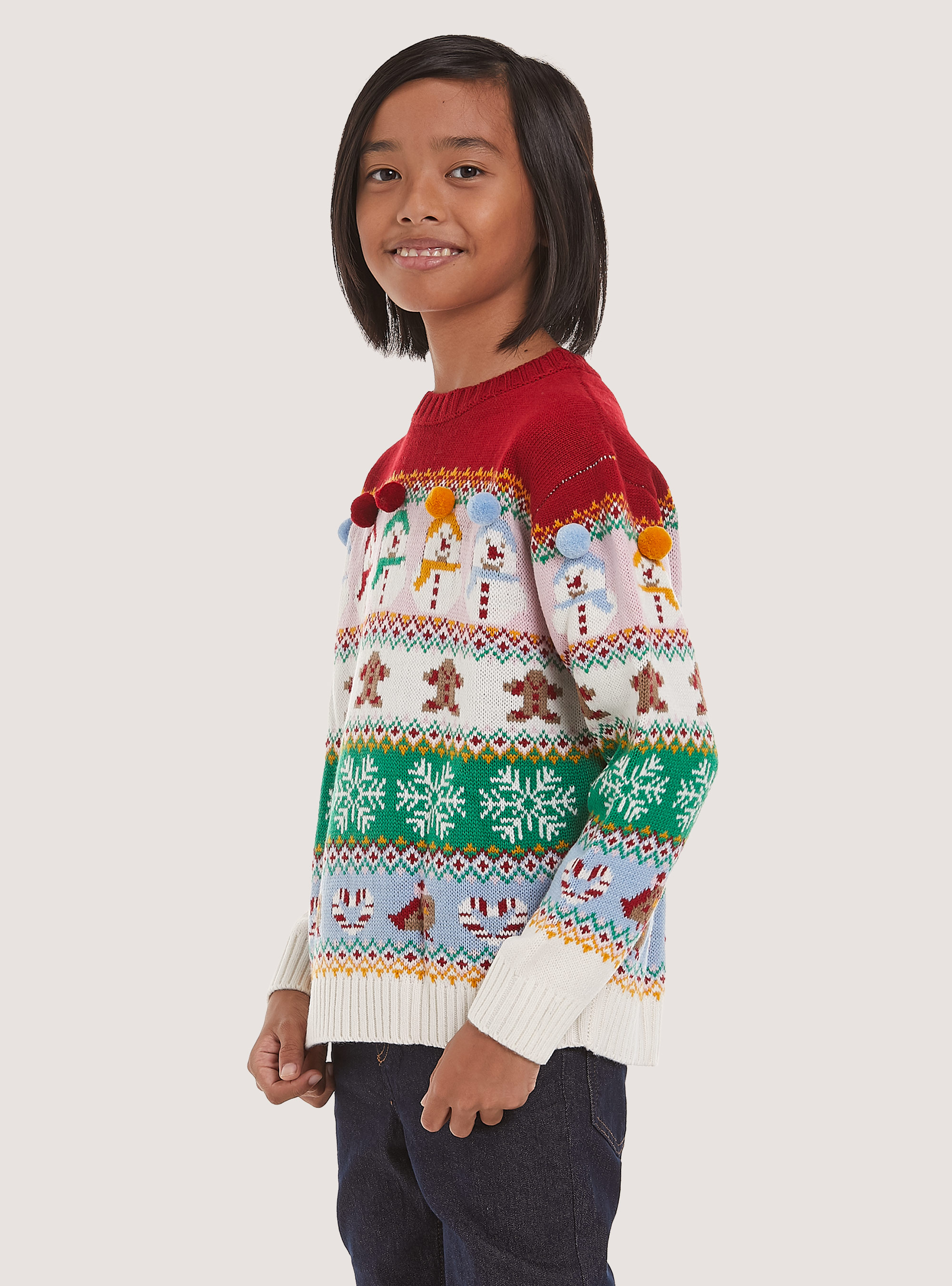 Pullover Christmas Family Collection, RD2 RED MEDIUM