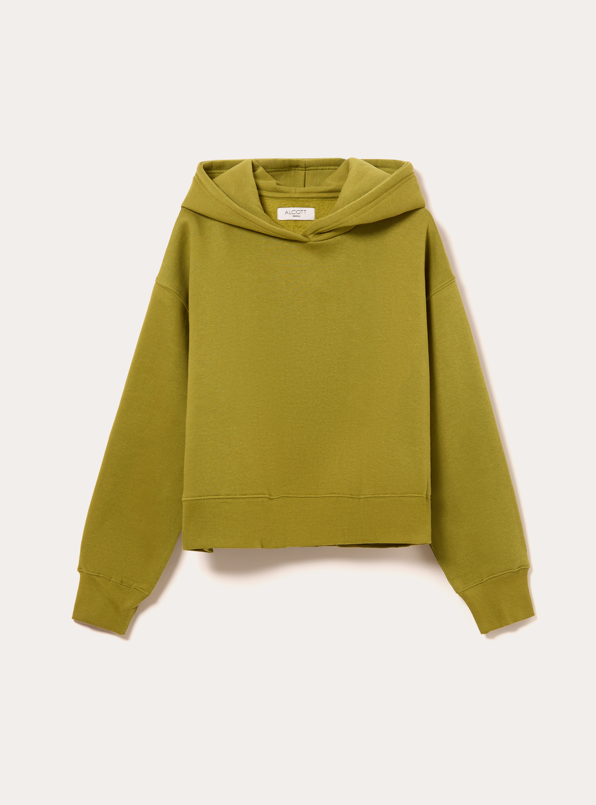 Sweat à capuche coupe boxy, GN2 GREEN MEDIUM