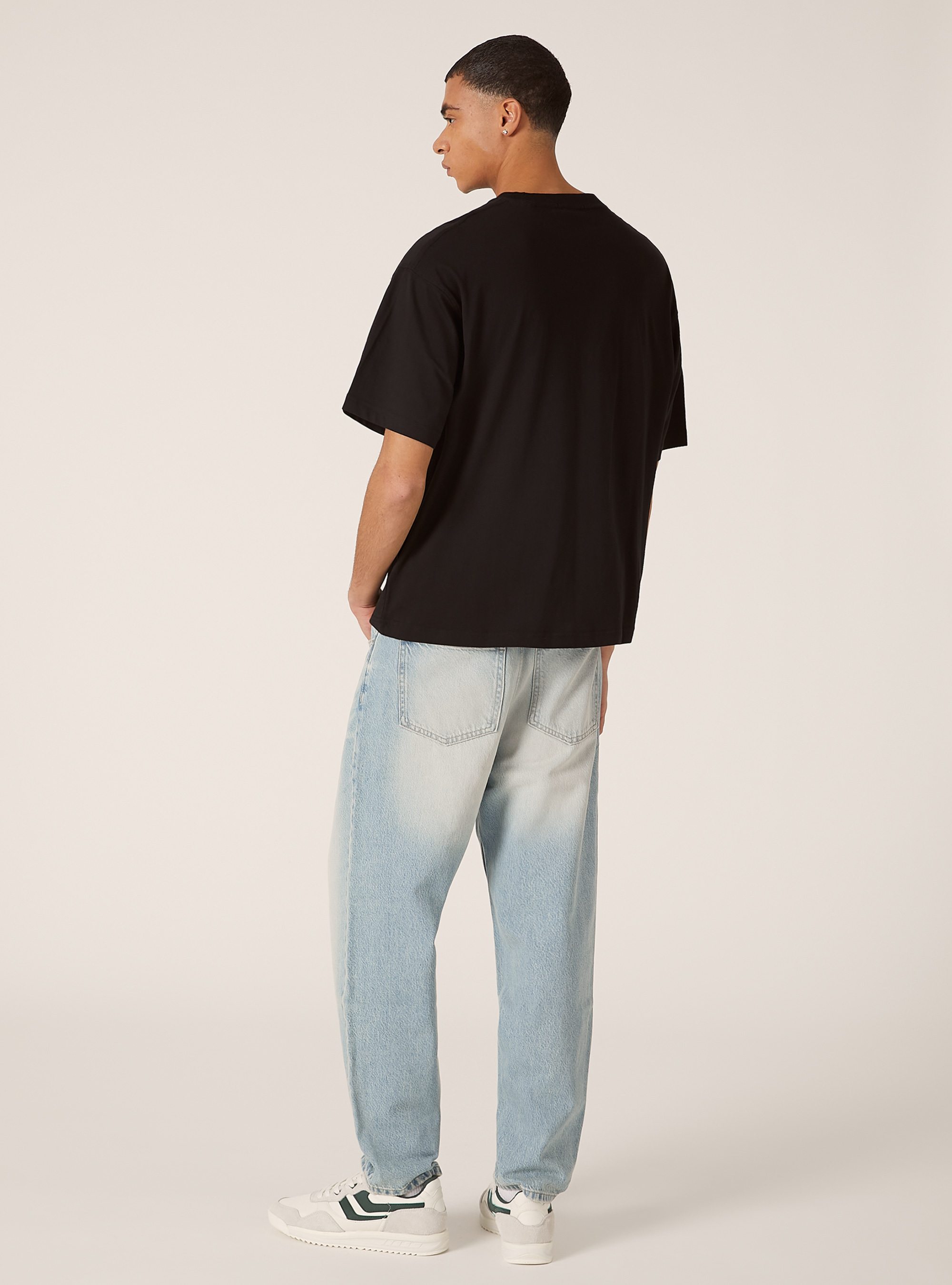 Nirvana AMPLIFIED UNISEX Tee Live In New York, char, L