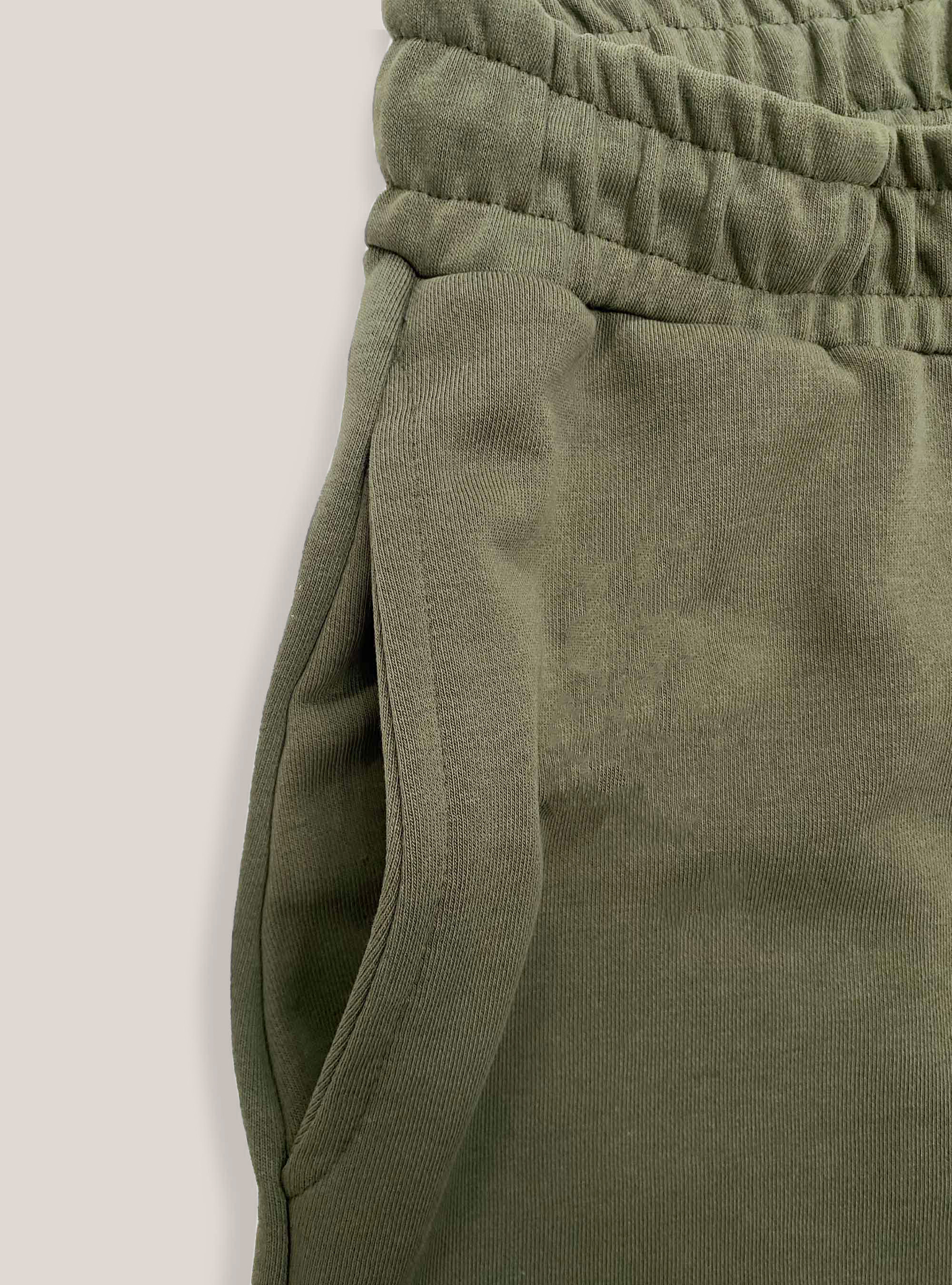 Short jogging en coton, C6664 KAKY