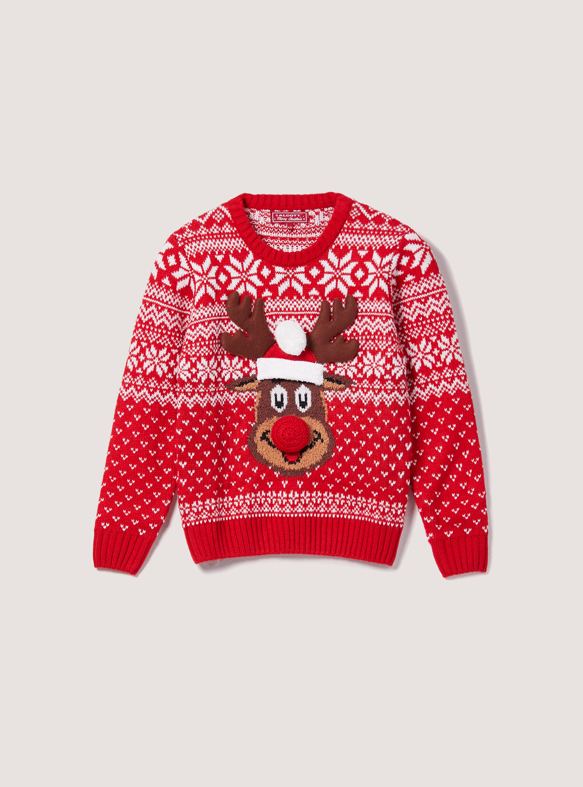 Pullover Christmas Family Collection, RD1 RED DARK