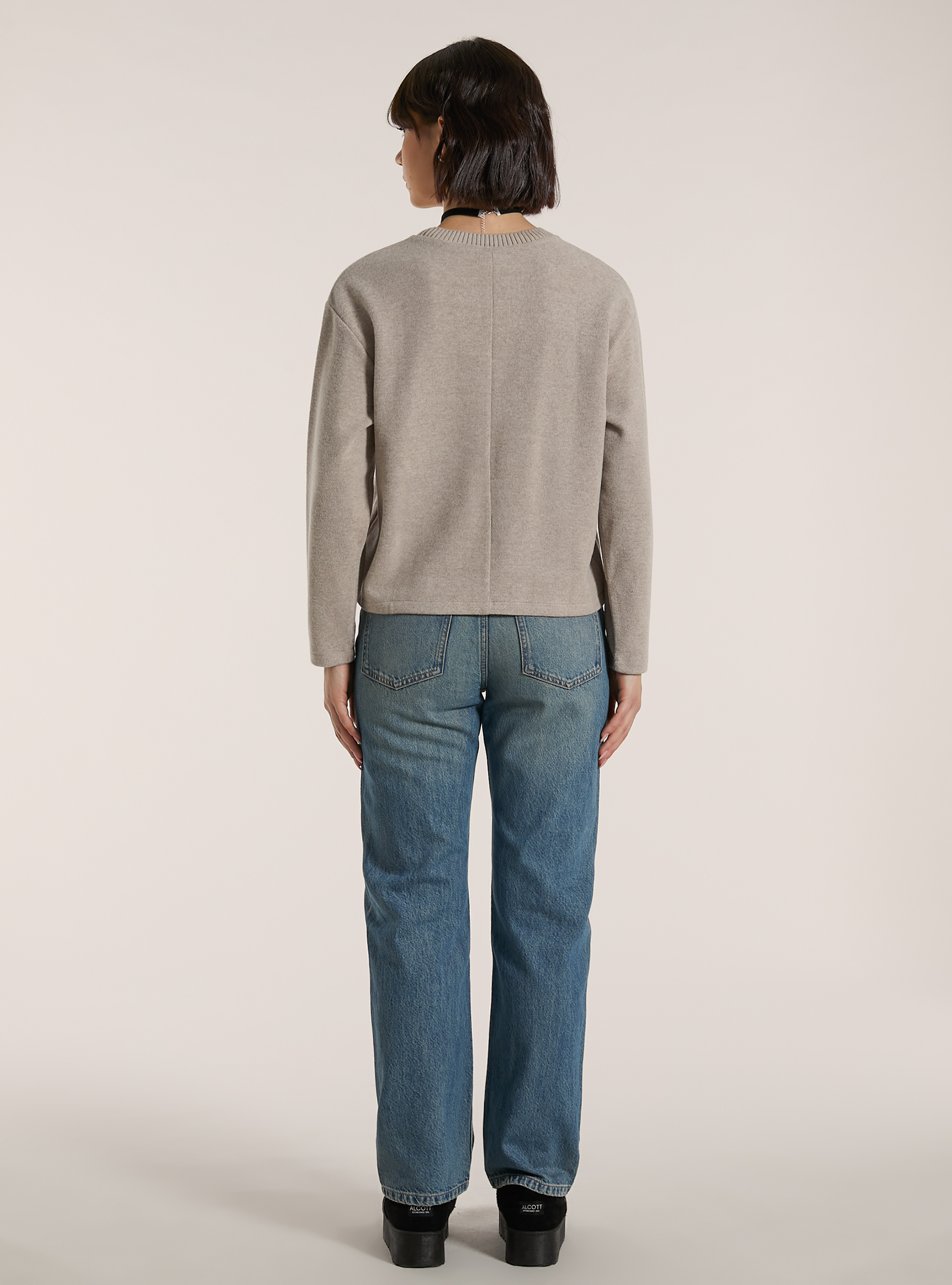 Pullover soft touch, MBG2 BEIGE MEL MED