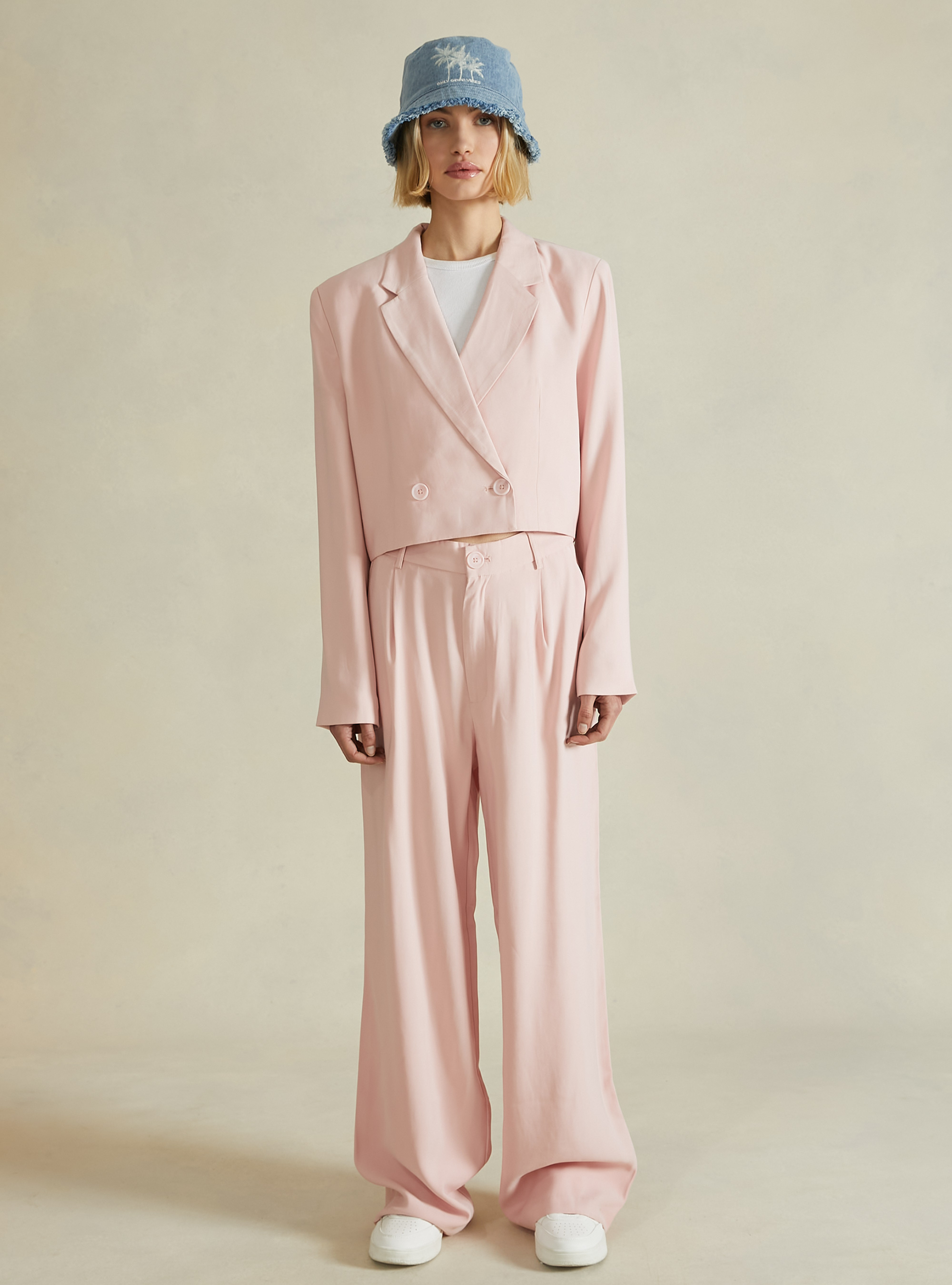 Tailoring trousers, PK1 PINK DARK