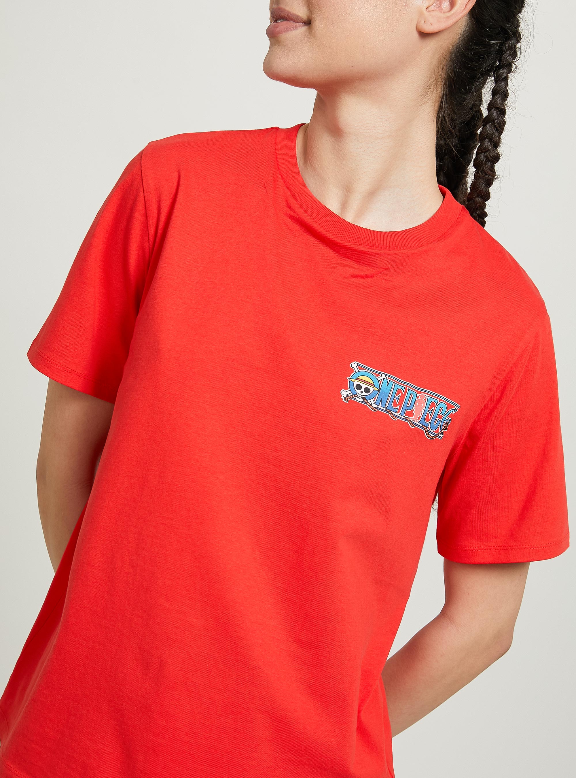 One Piece / Alcott T-shirt, CL2 CORAL MEDIUM