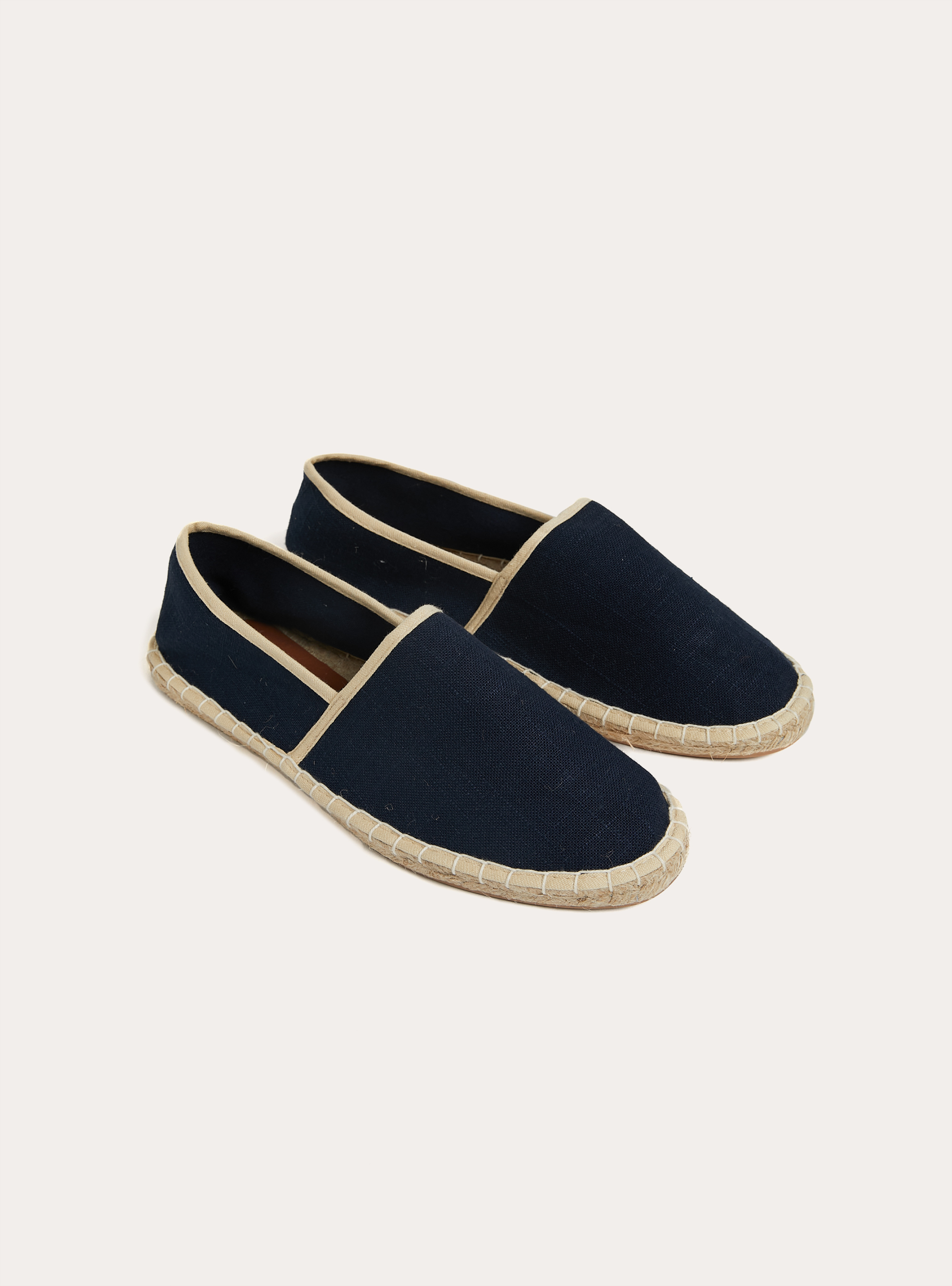 Cotton espadrilles, NA2 NAVY MEDIUM
