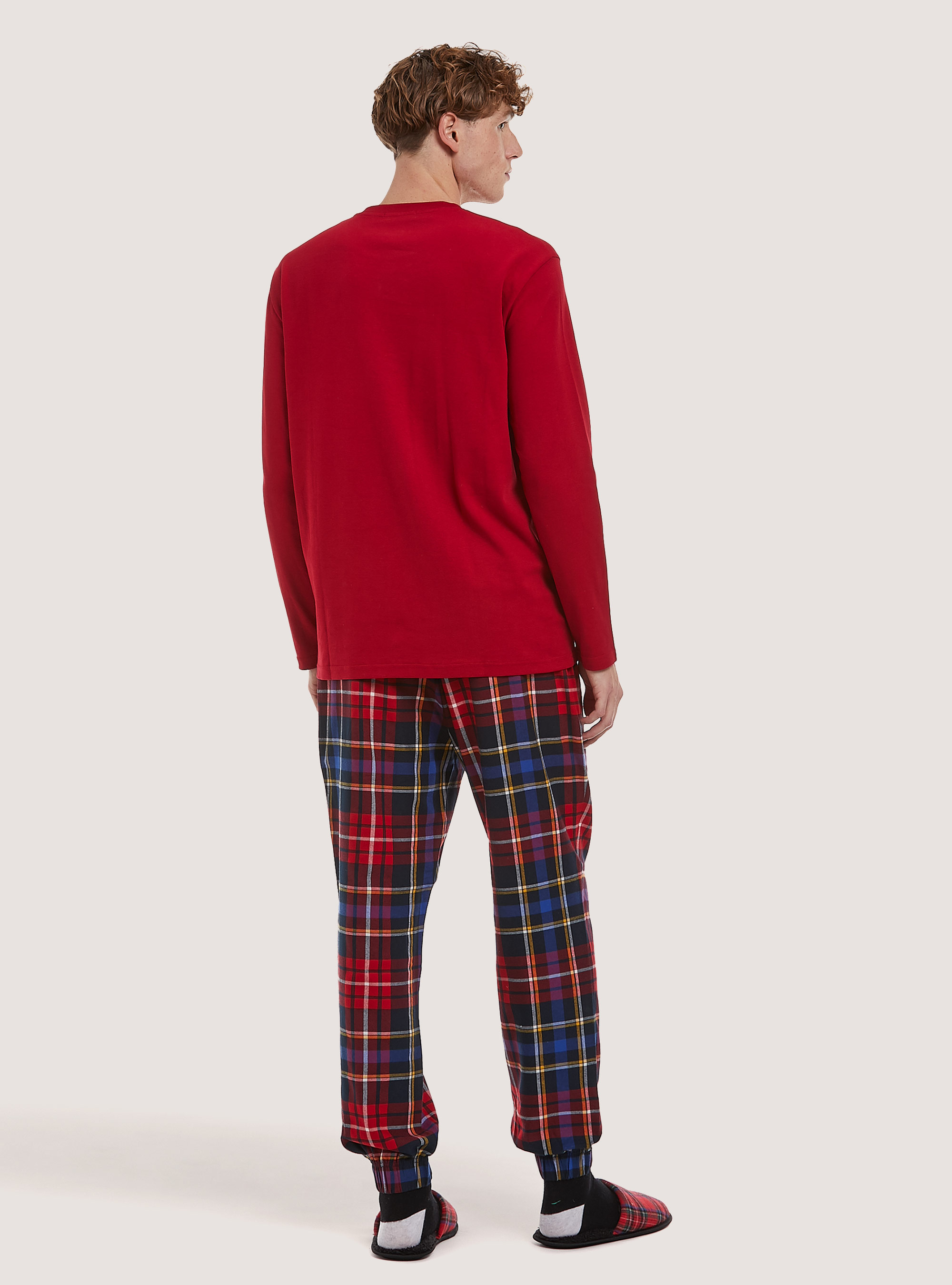 Colecci&oacute;n navidena de pijamas, RD2 RED MEDIUM