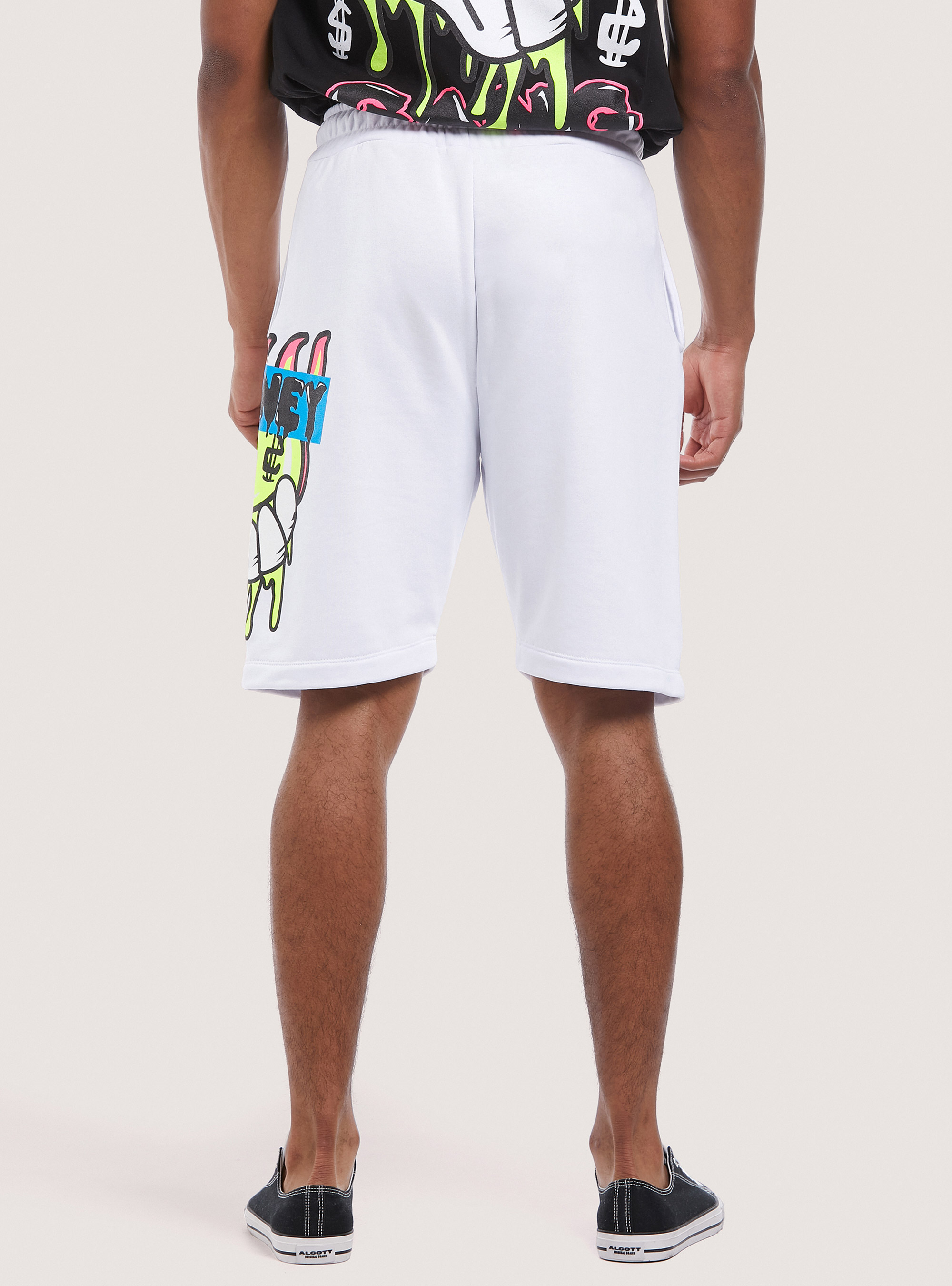 Bermuda shorts with ''Smile Collection'' print | Alcott | Shorts Uomo