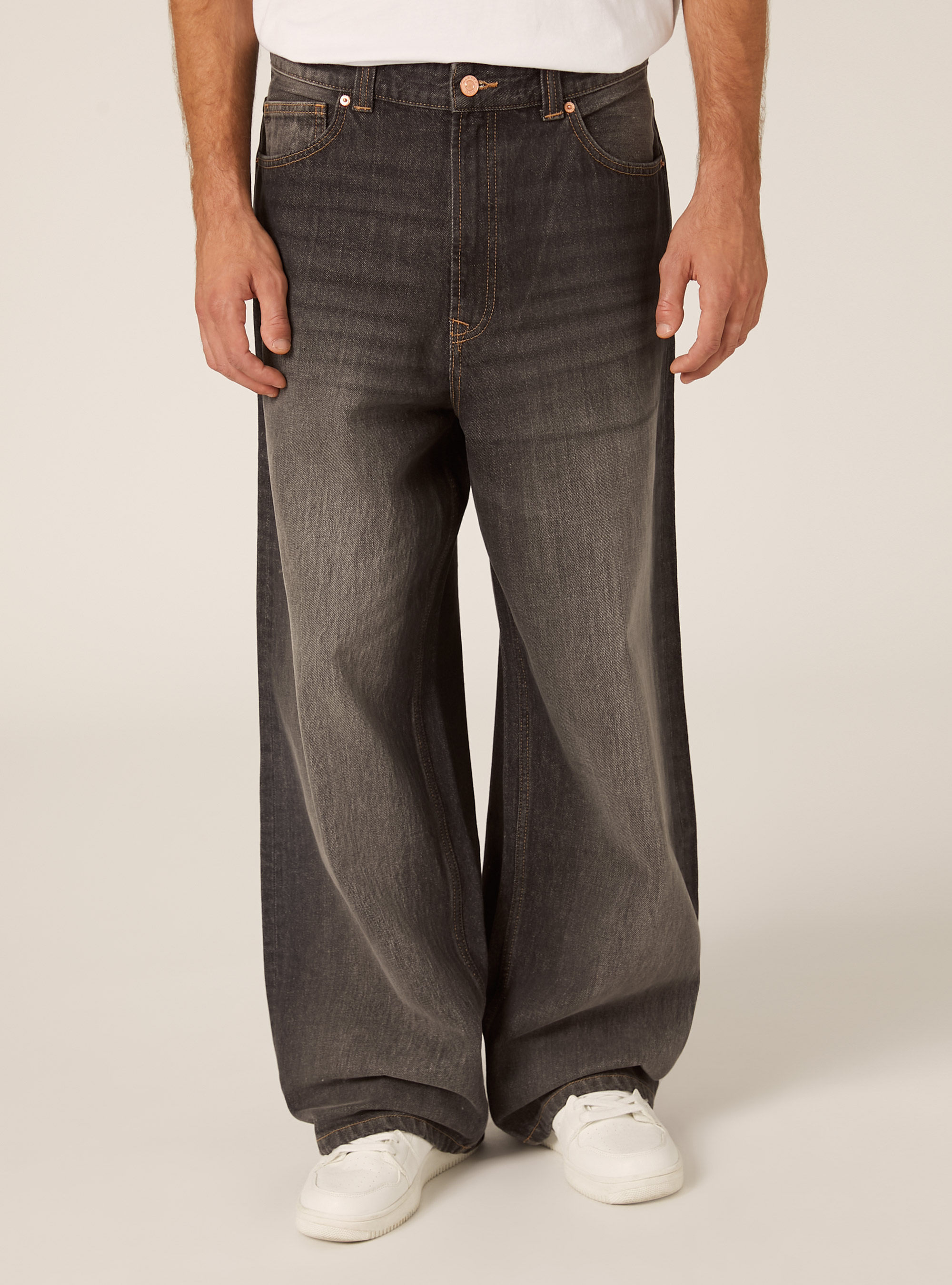 Super baggy fit jeans, D00G GREY