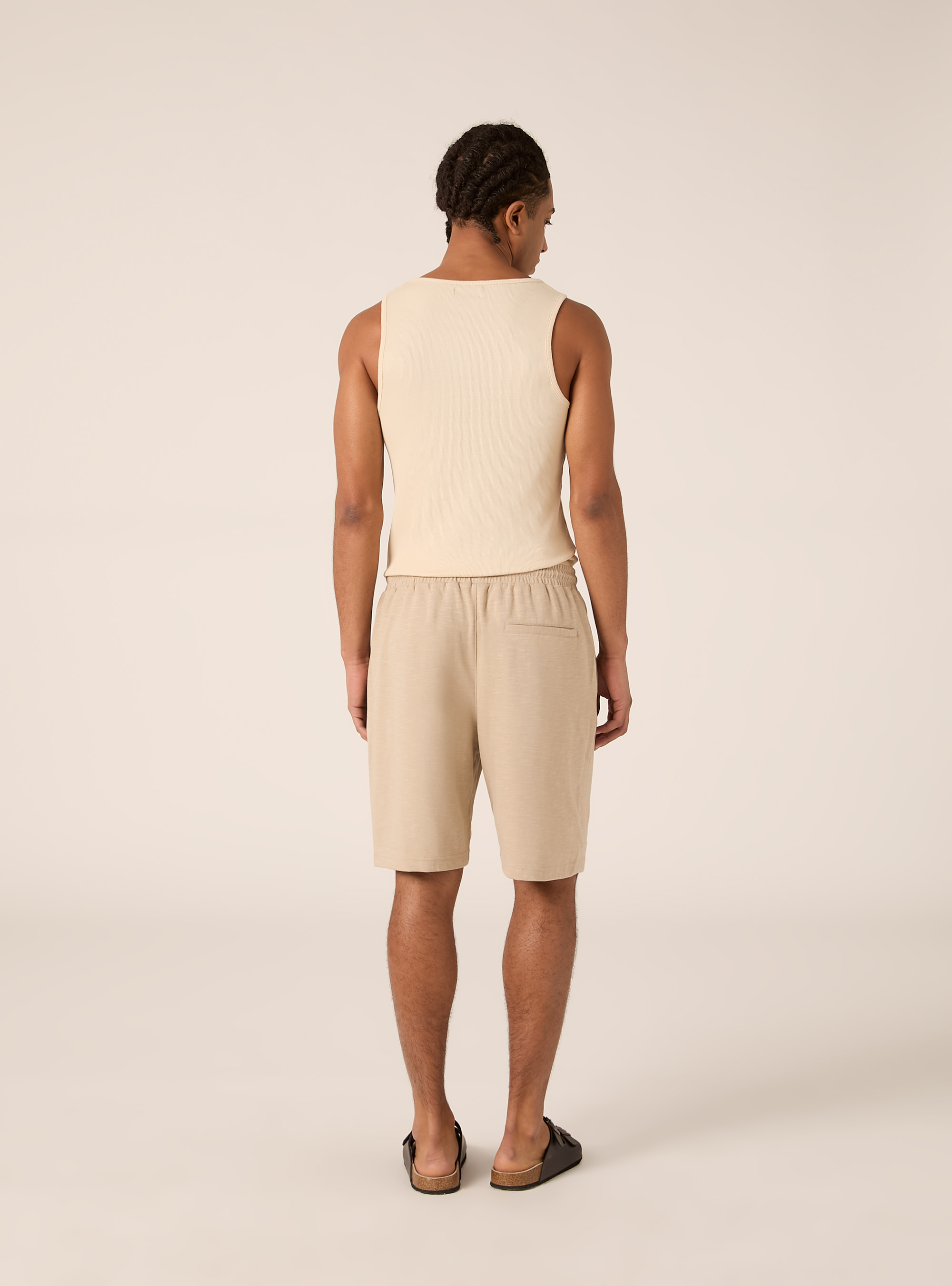 Bermuda en jersey, BG2 BEIGE MEDIUM