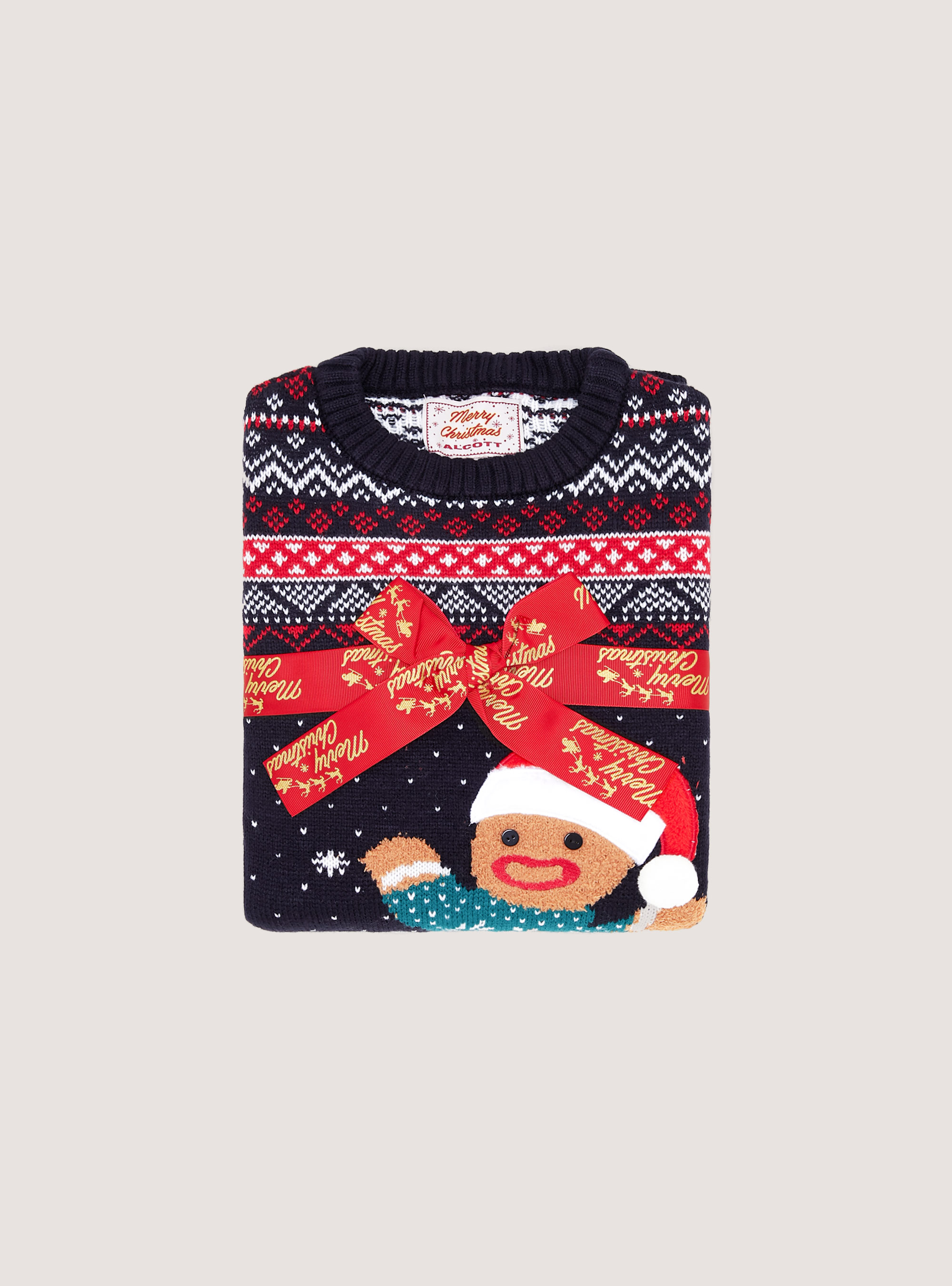 Jersey de la colecci&oacute;n familiar de Navidad, NA1 NAVY DARK