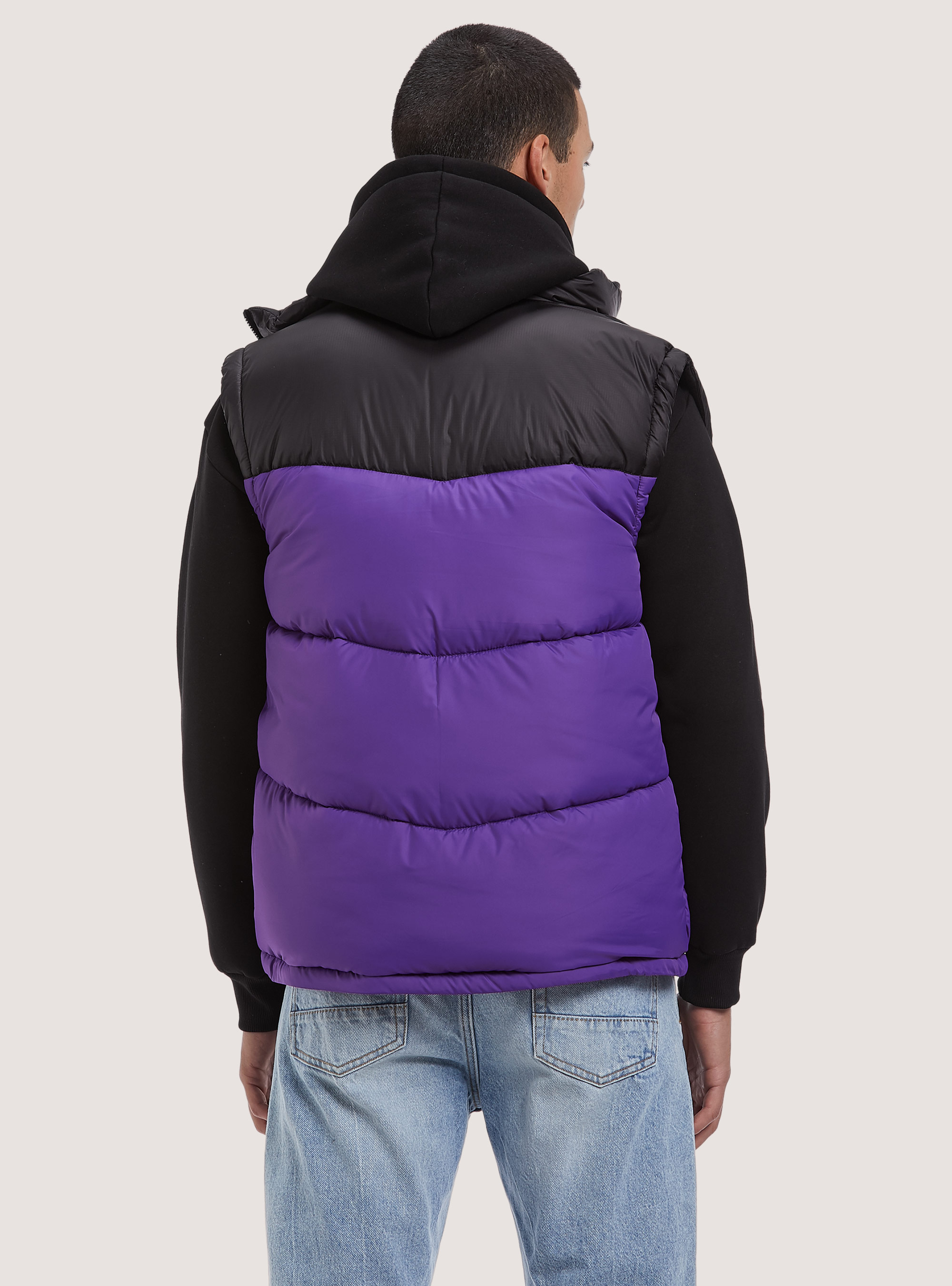 Gilet color&eacute;es avec impression, VI2 VIOLET MEDIUM