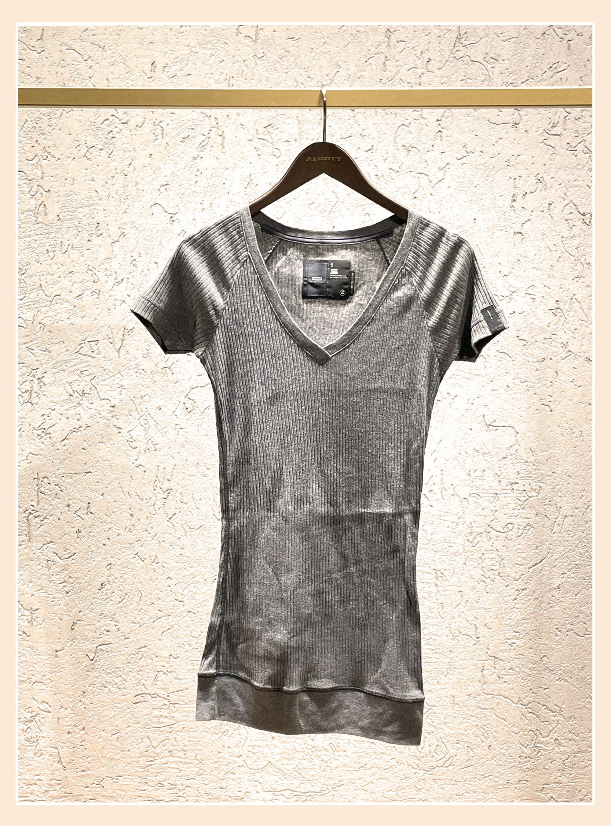 Vestito con scollo a V G-STAR RAW, GRIGIO MELANGE