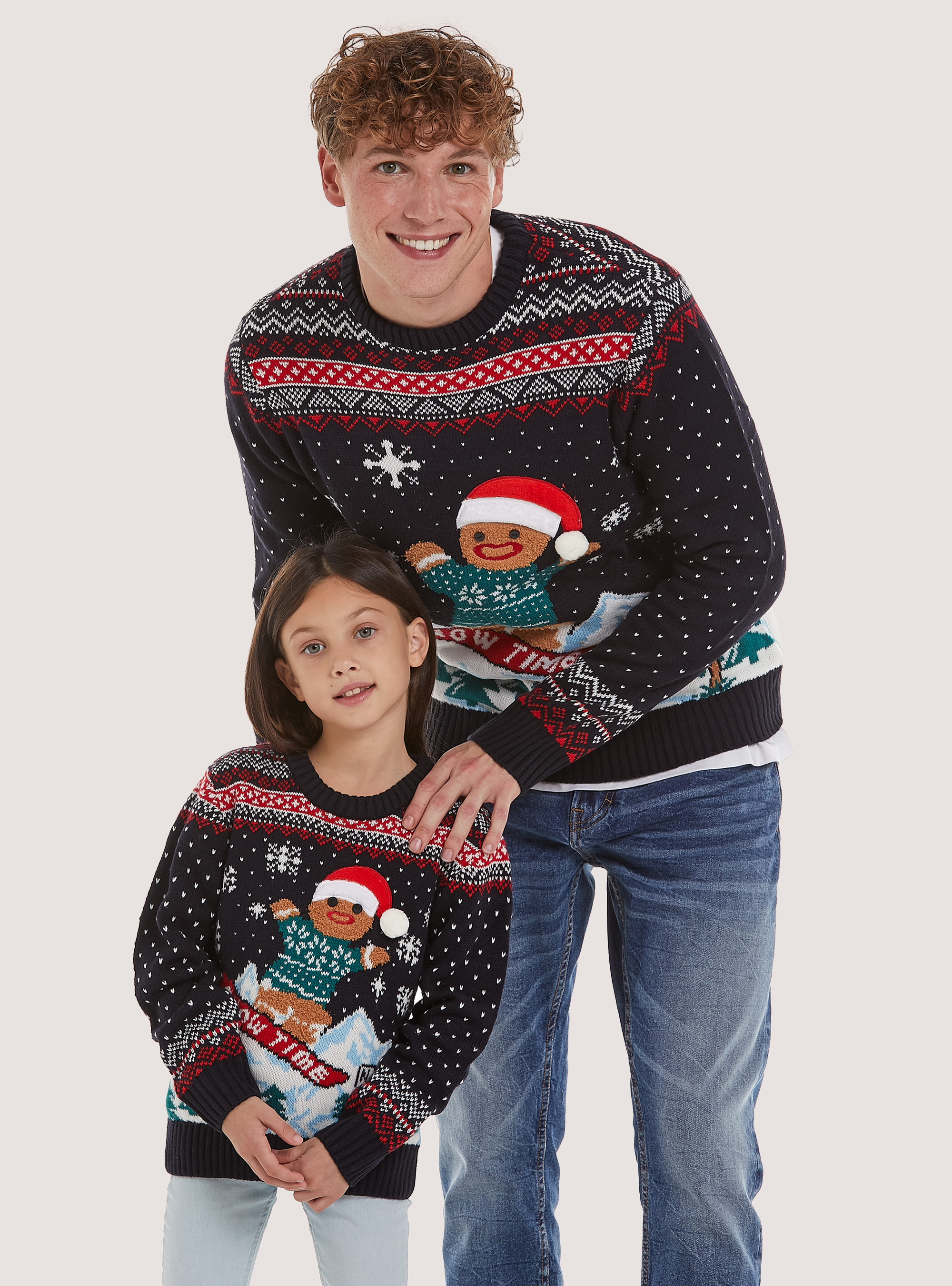 Family christmas pullover sales