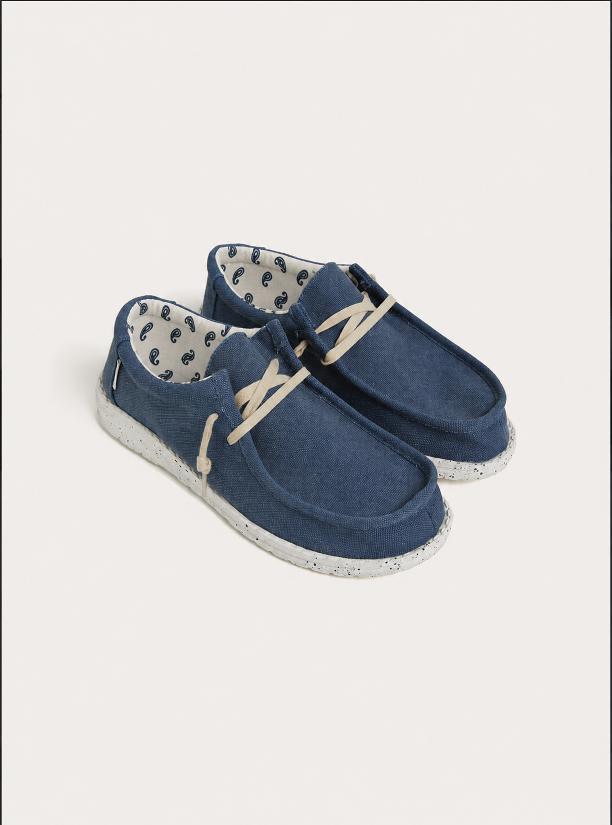 Scarpe mocassino con lacci, NAVY MEDIO