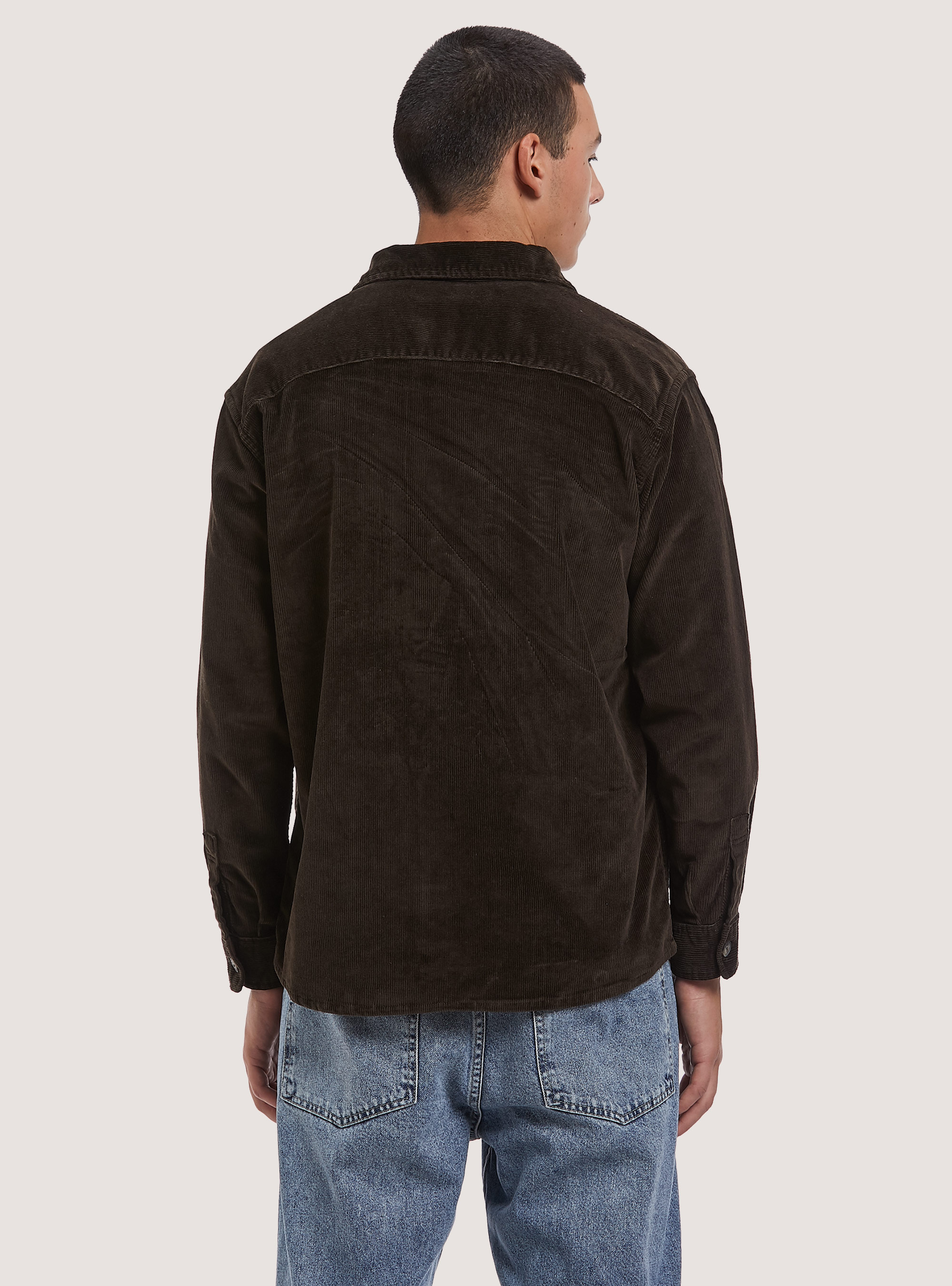 Camicia in velluto a costine, KY1 KAKY DARK