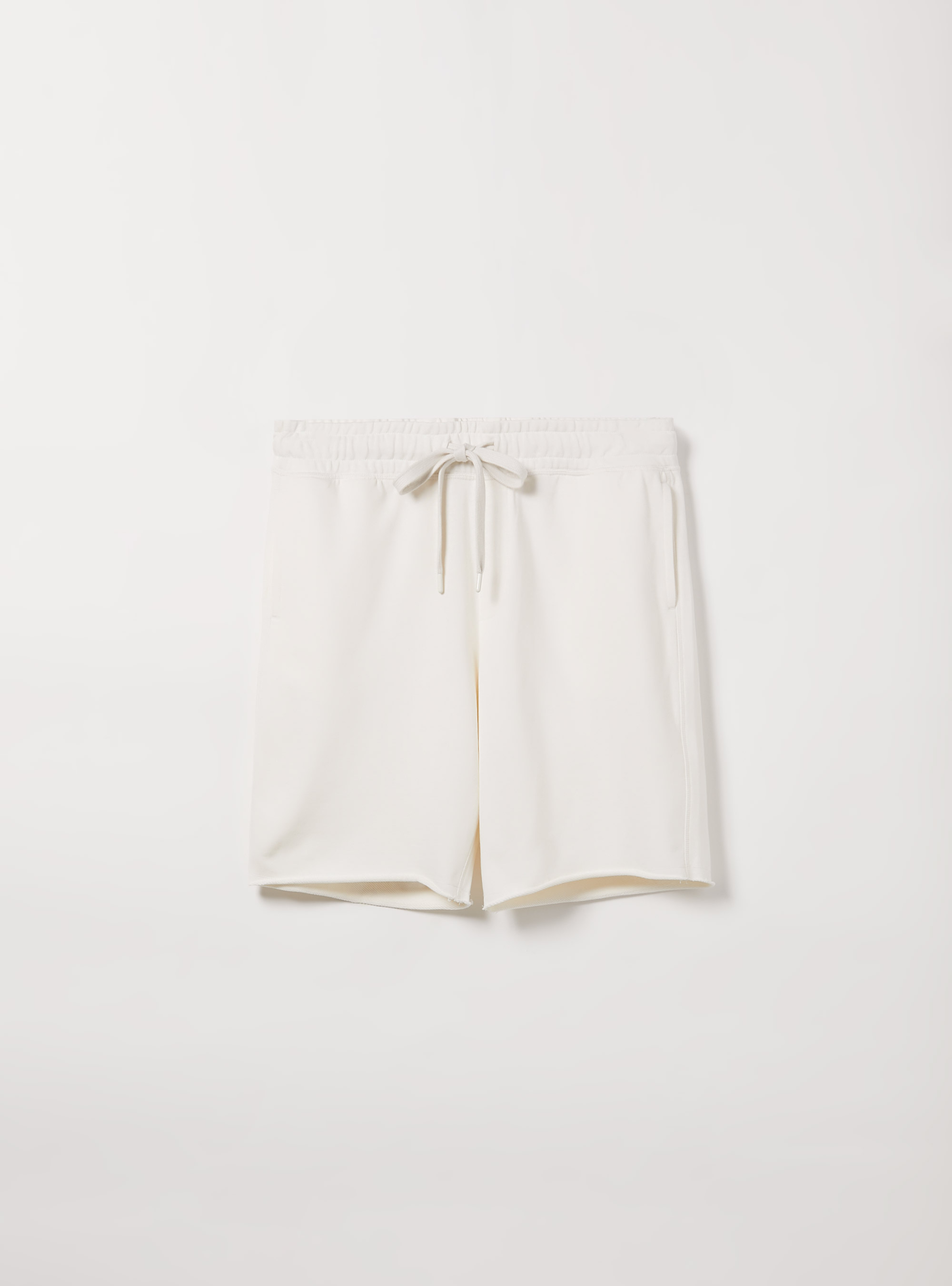 Bermuda jogger de algodón, WH1 OFF WHITE