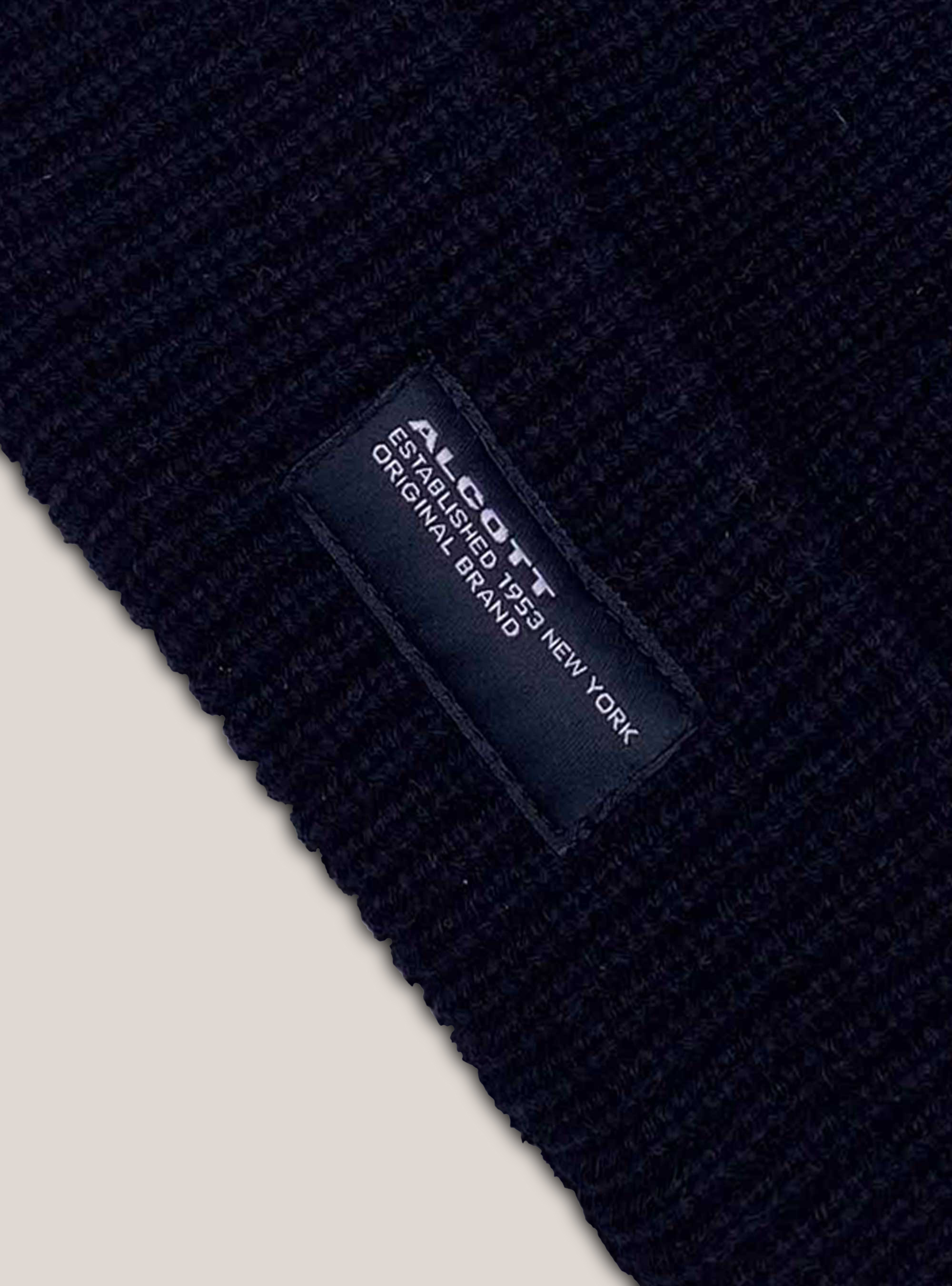 Plain-coloured fisherman's cap, BLACK