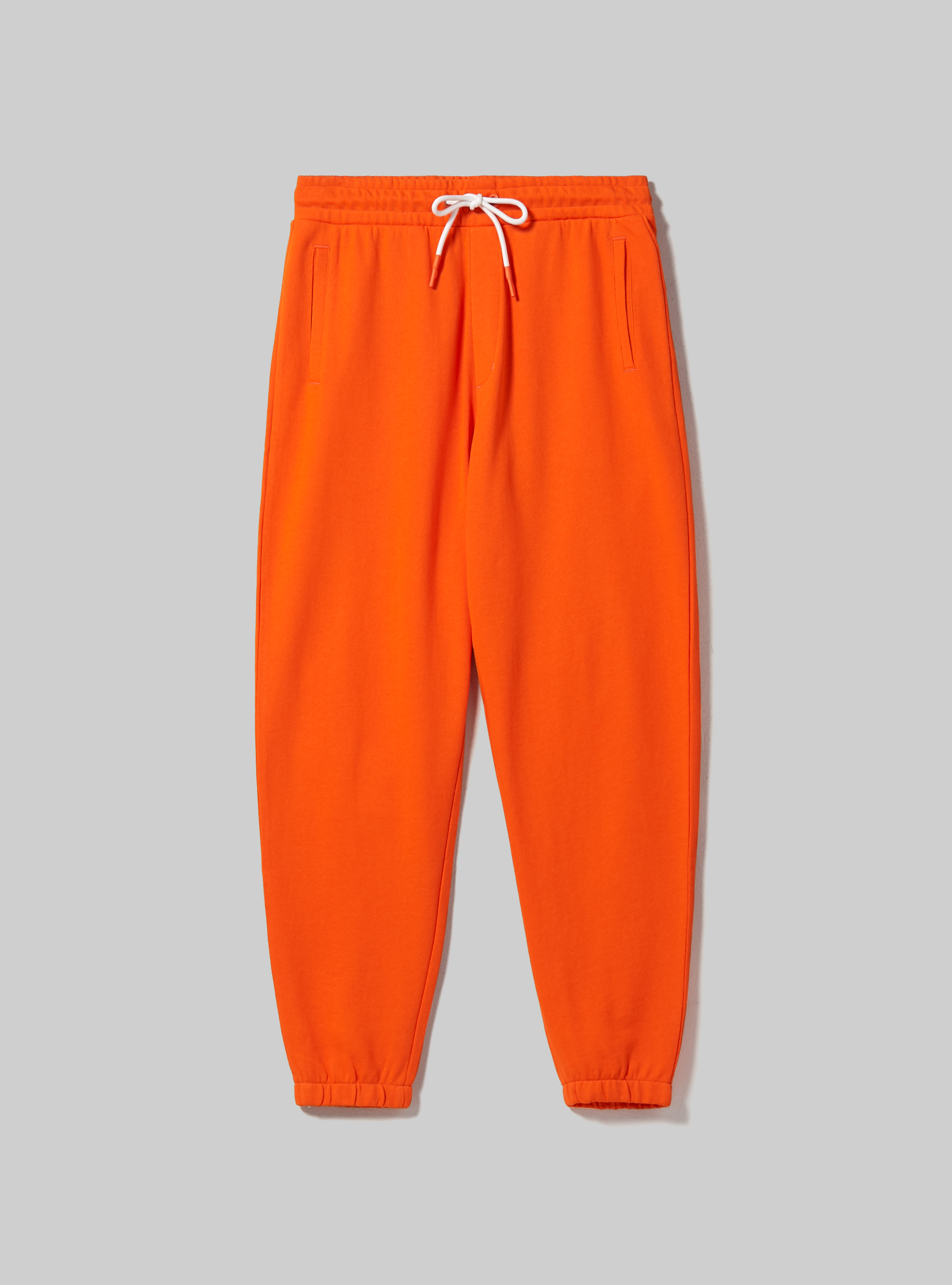 Plush jogger trousers
