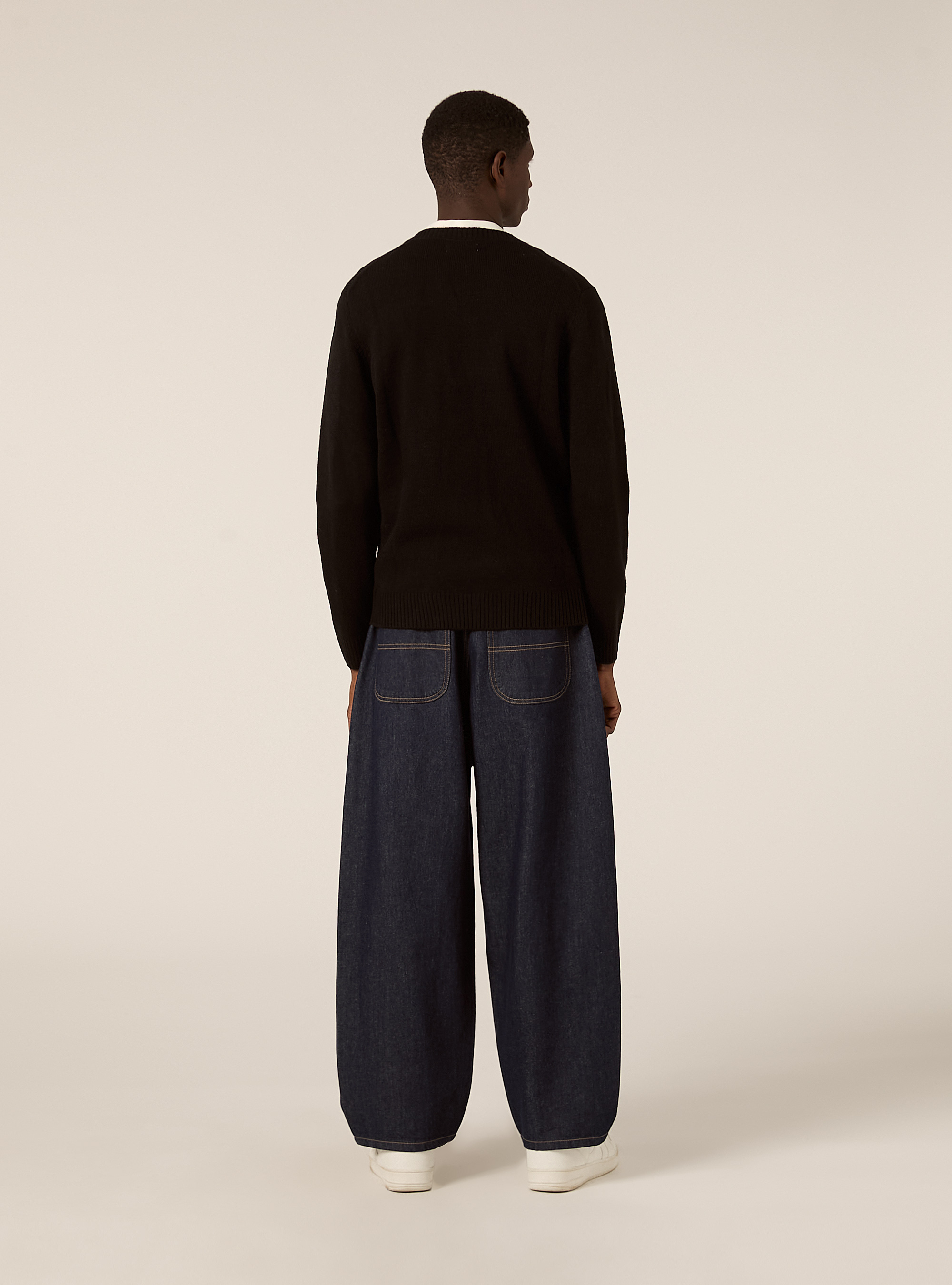 Maglione girocollo, BK1 BLACK