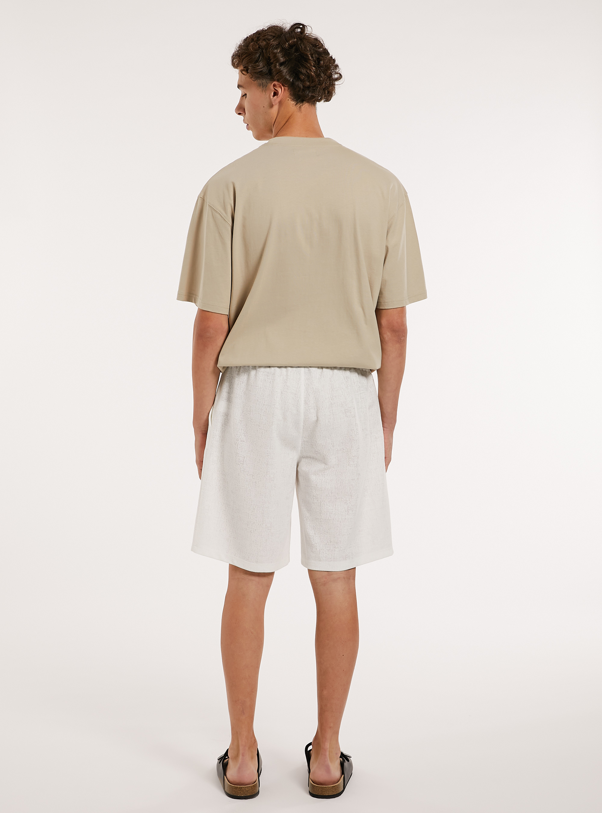 Bermuda testurizzato, WH2 WHITE