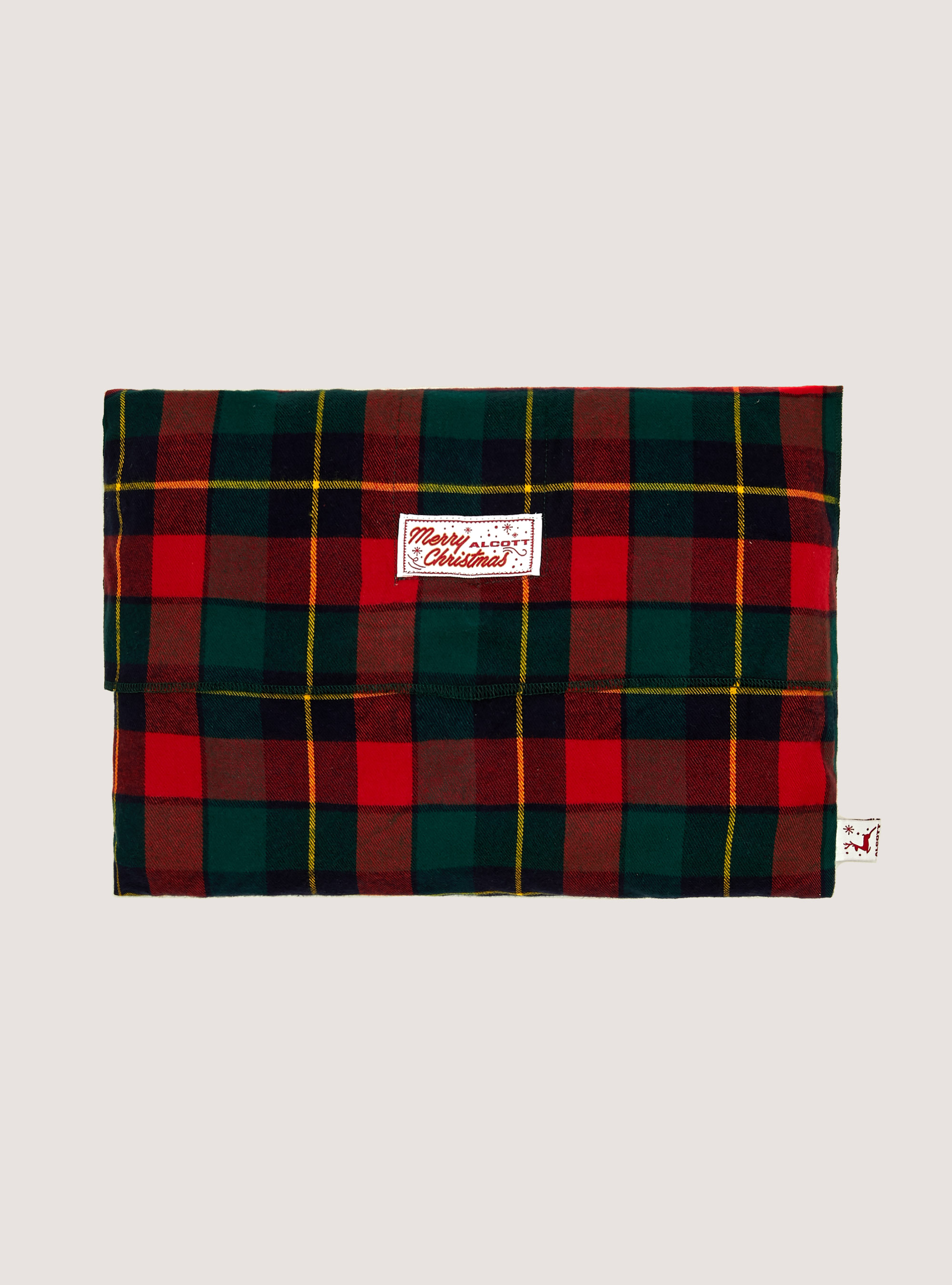 Pigiama Christmas Family Collection in tartan, GN1 GREEN DARK