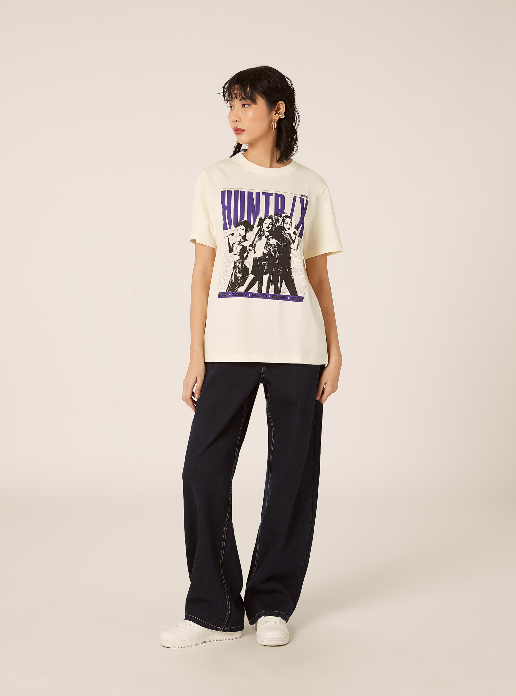 T-shirt regular kpop, CR3 CREAM LIGHT